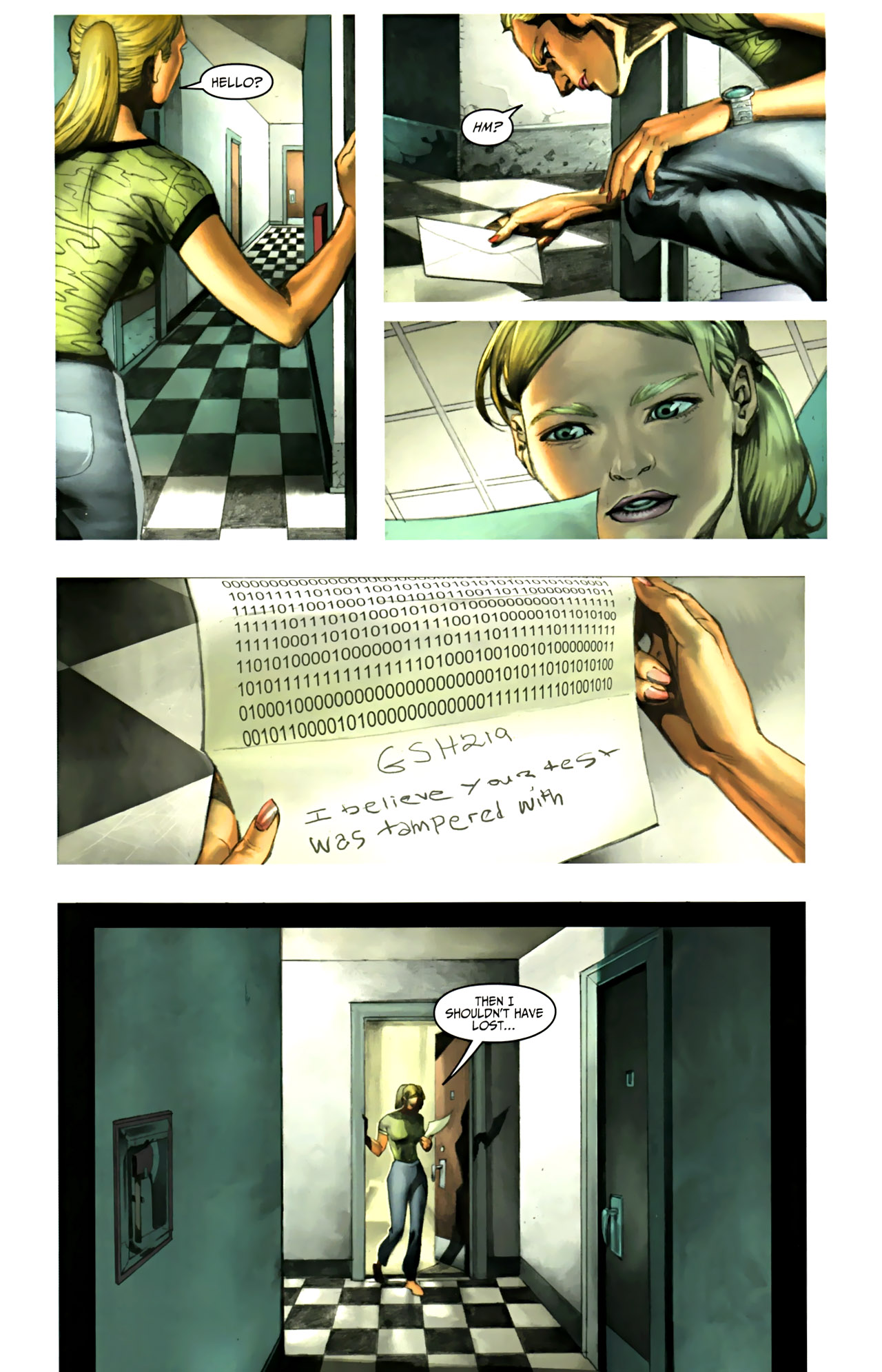 Read online Fringe: Tales from the Fringe comic -  Issue #6 - 7