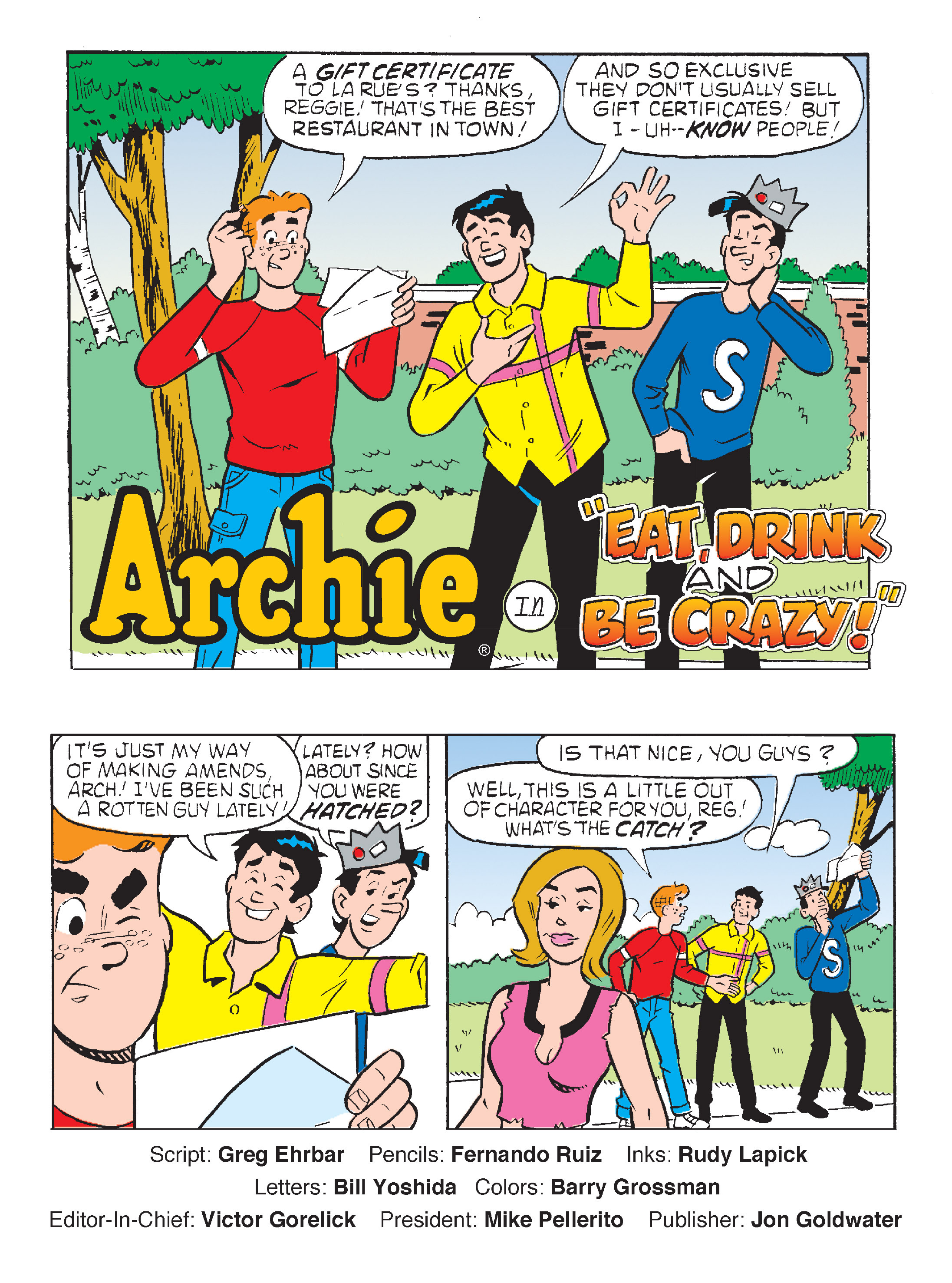 Read online Archie's Funhouse Double Digest comic -  Issue #5 - 2