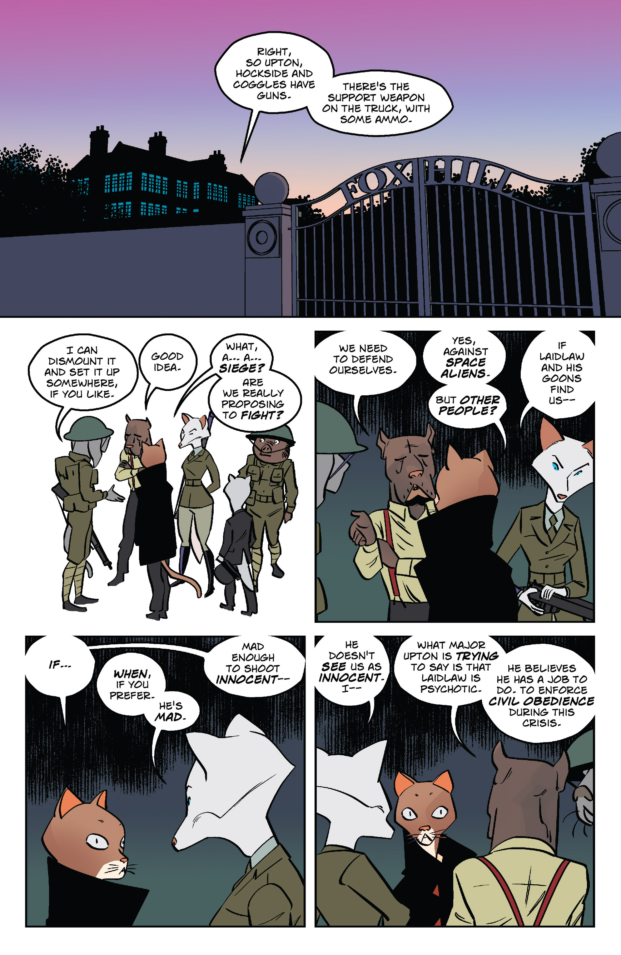 Read online Wild's End: Journey's End comic -  Issue # TPB (Part 2) - 32