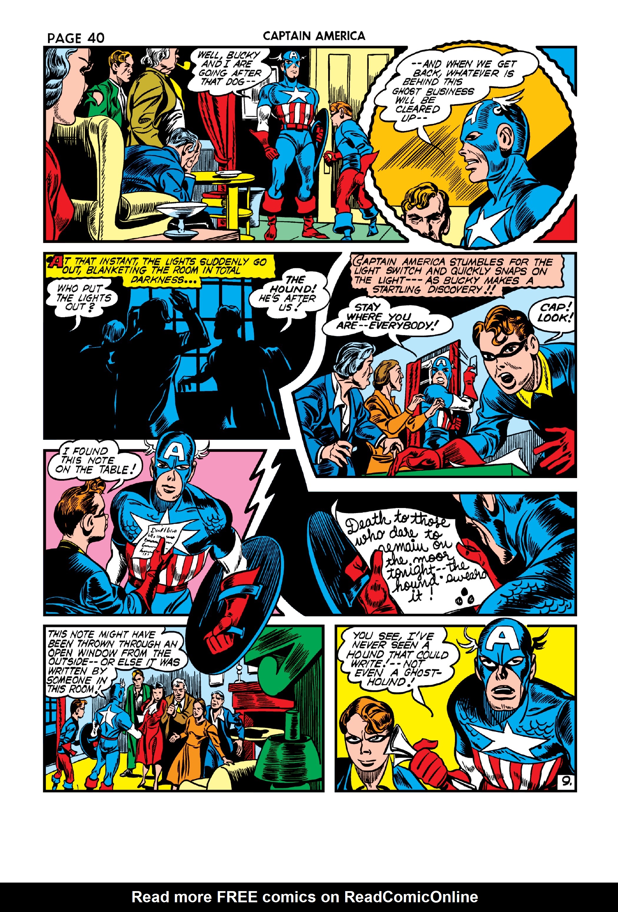 Read online Marvel Masterworks: Golden Age Captain America comic -  Issue # TPB 3 (Part 2) - 15