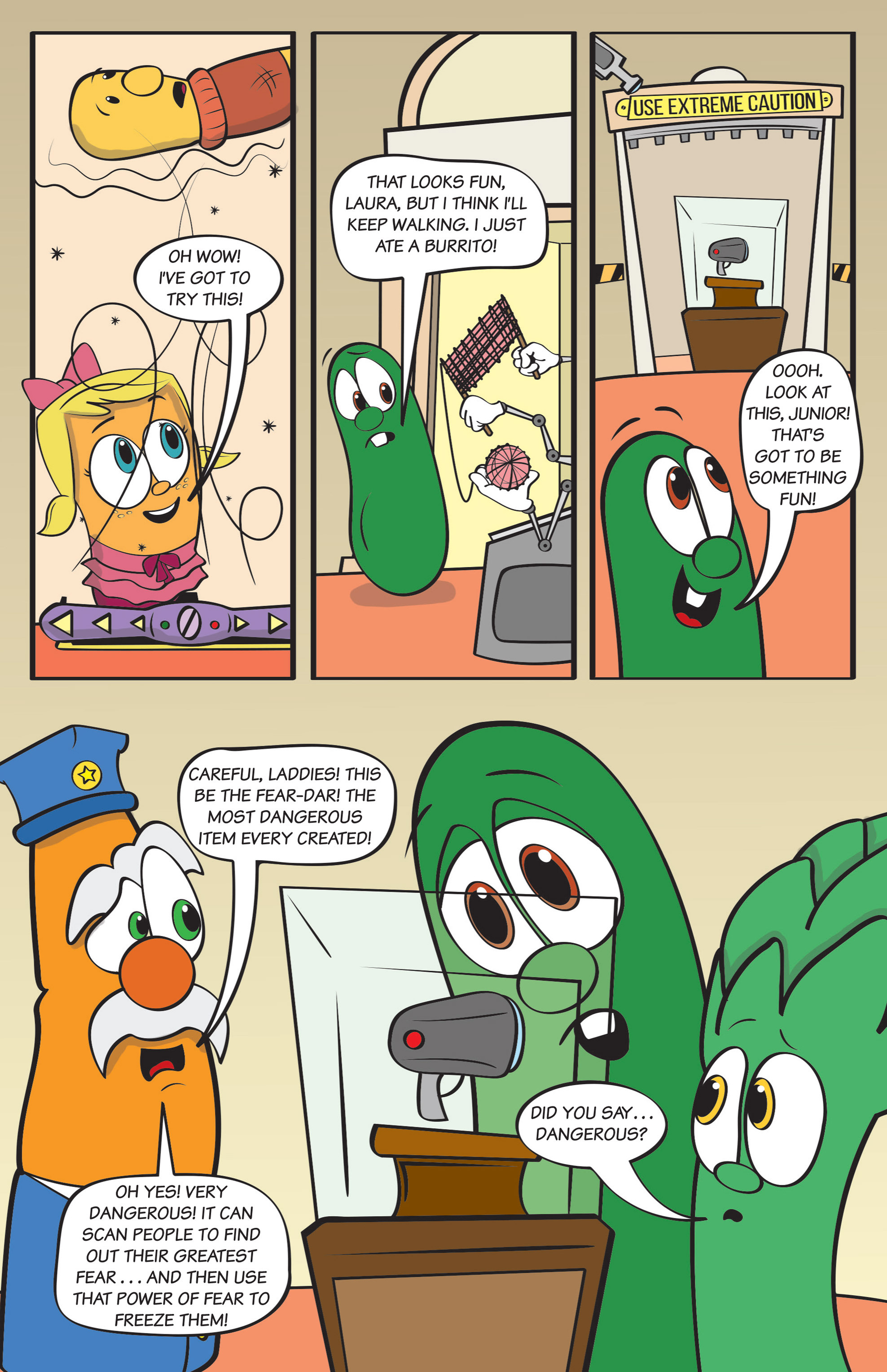 Read online VeggieTales comic -  Issue #1 - 2