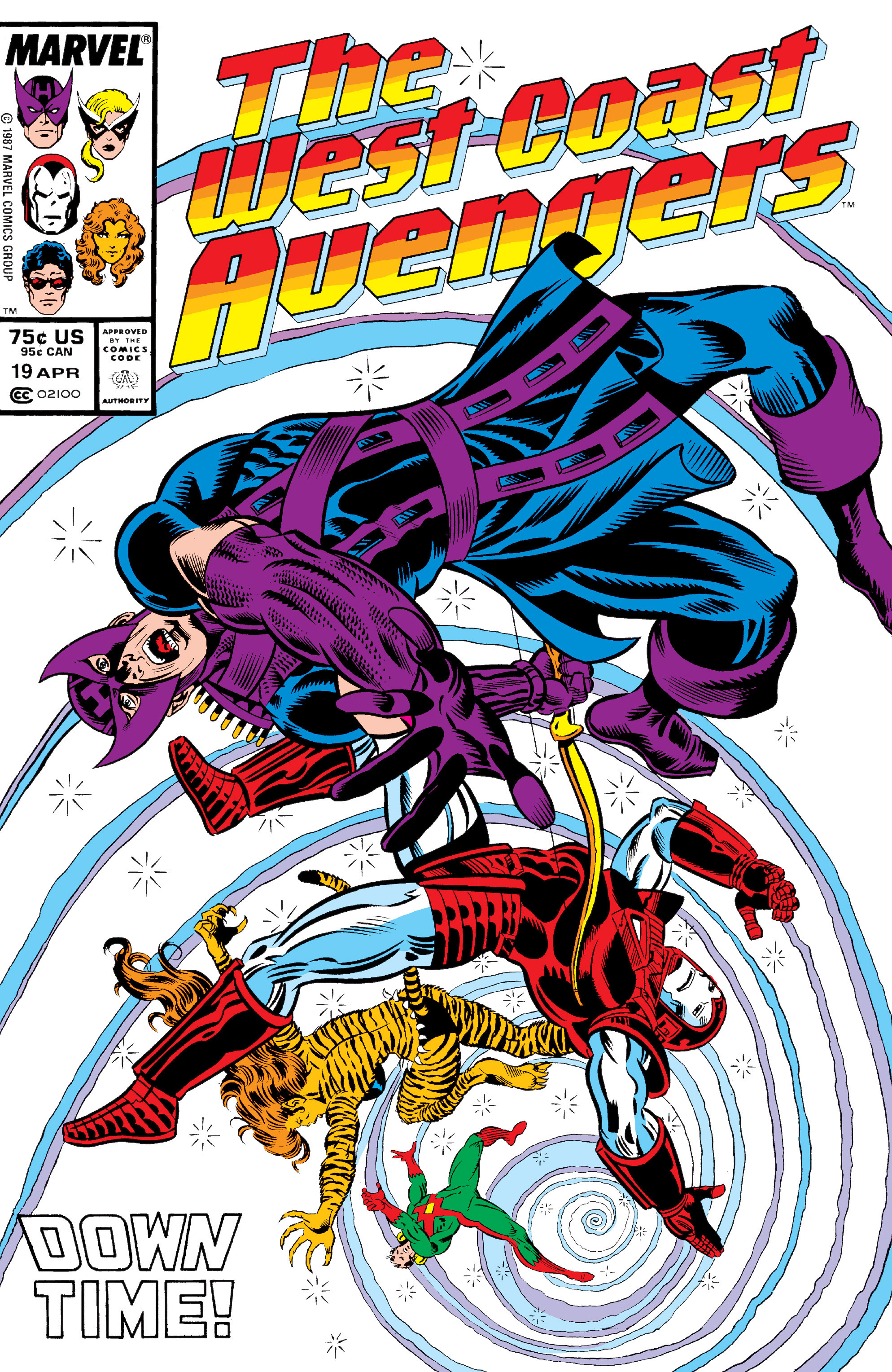 Read online West Coast Avengers (1985) comic -  Issue #19 - 1
