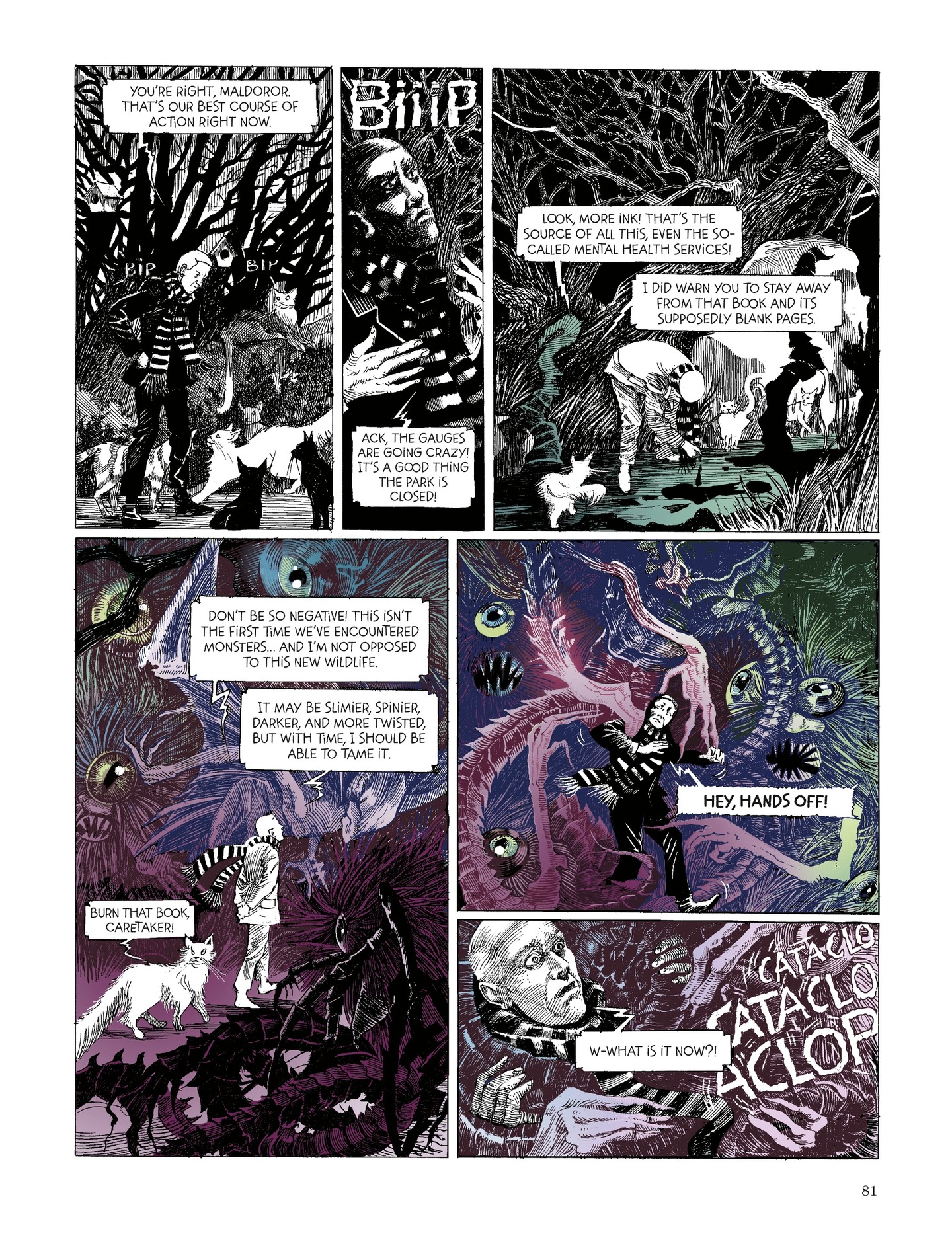 Read online The Monstrous Dreams of Mr. Providence comic -  Issue # TPB - 82