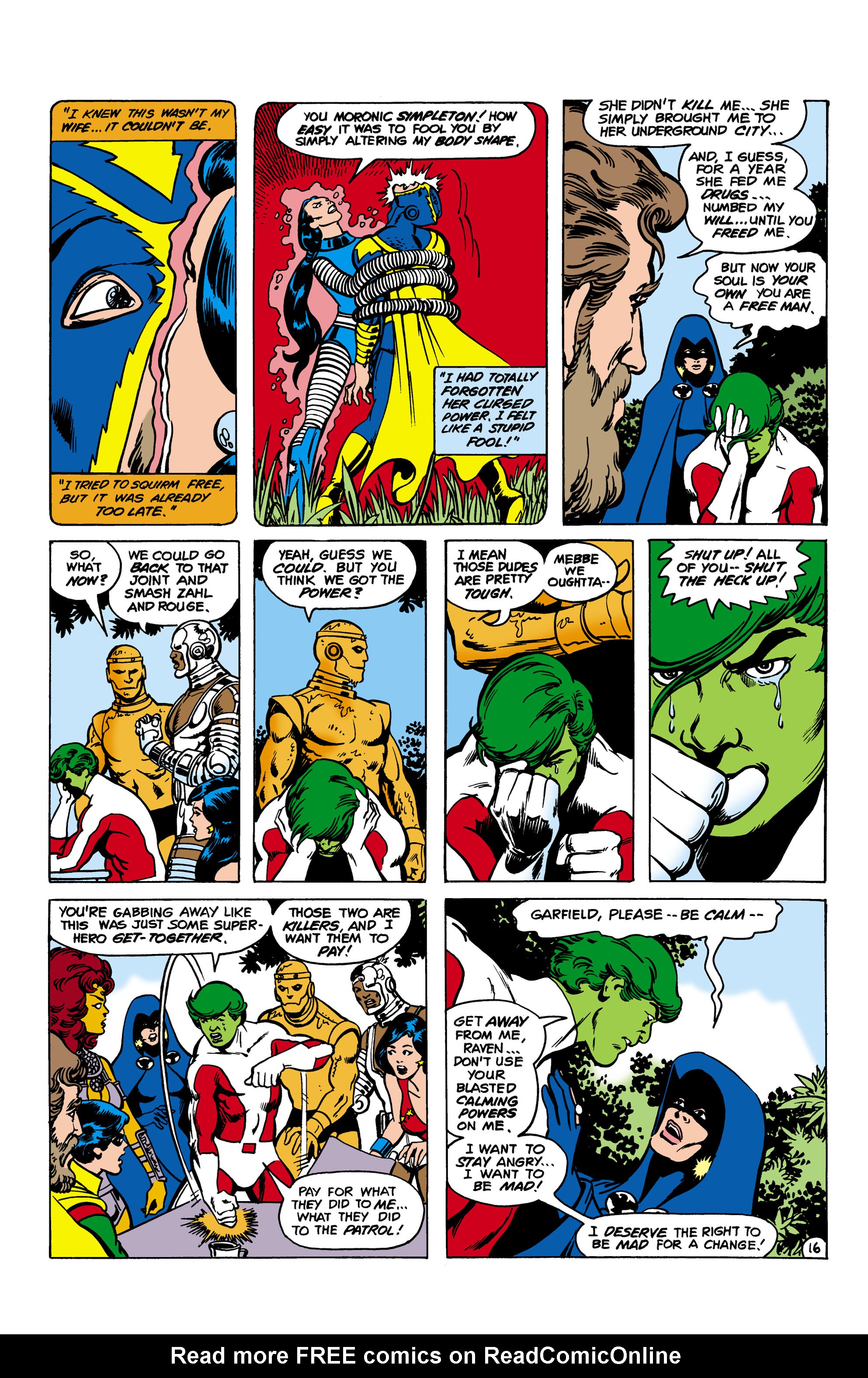 Read online The New Teen Titans (1980) comic -  Issue #14 - 17
