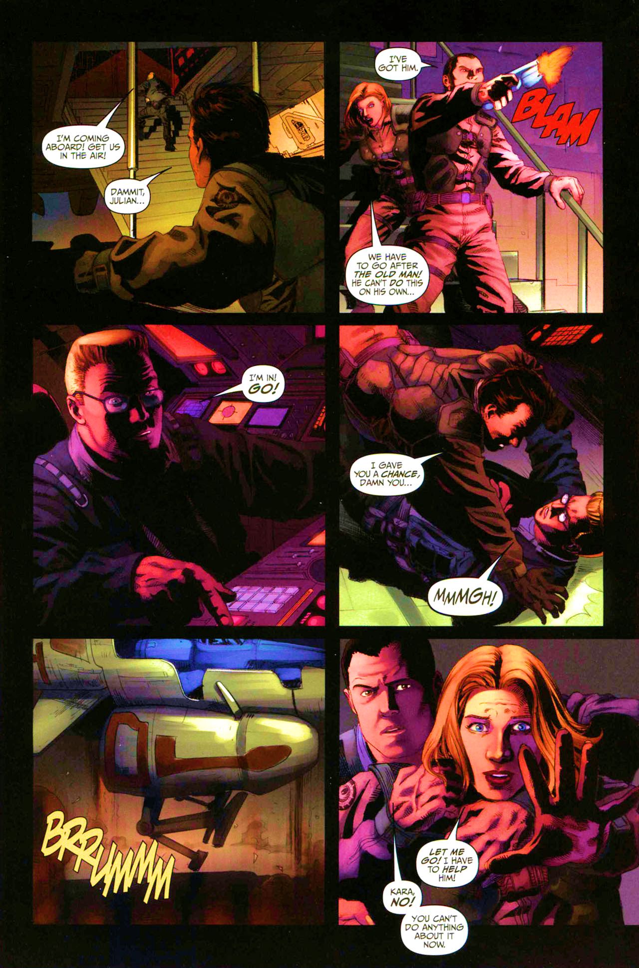 Read online Battlestar Galactica: Season Zero comic -  Issue #6 - 16