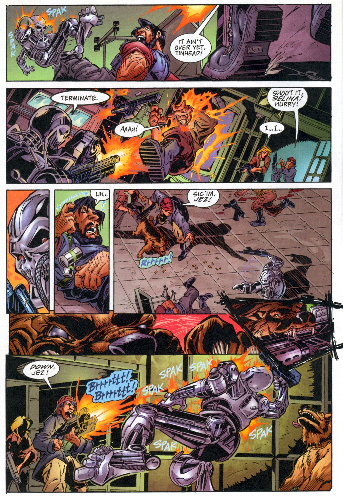 Read online The Terminator: The Dark Years comic -  Issue #4 - 4