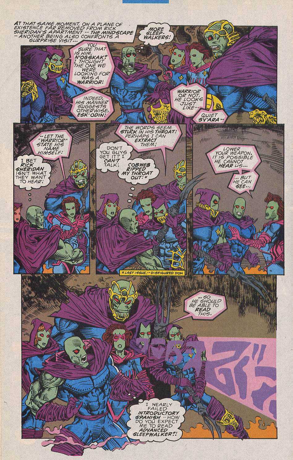 Read online Sleepwalker comic -  Issue #23 - 6