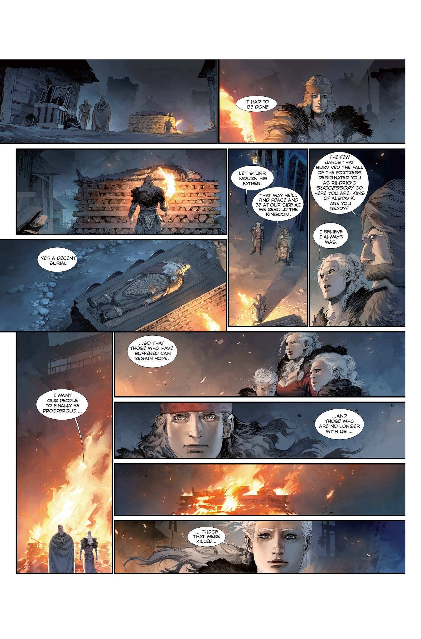 Read online Konungar: War of Crowns comic -  Issue #3 - 48