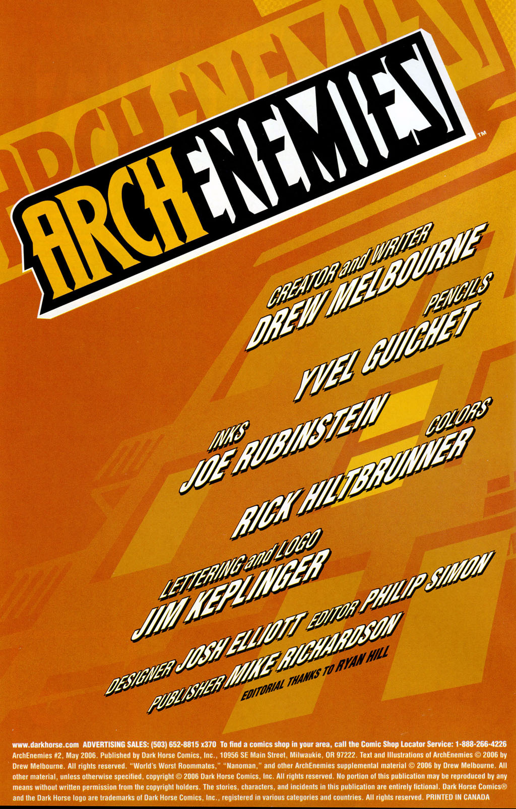 Read online ArchEnemies comic -  Issue #2 - 2
