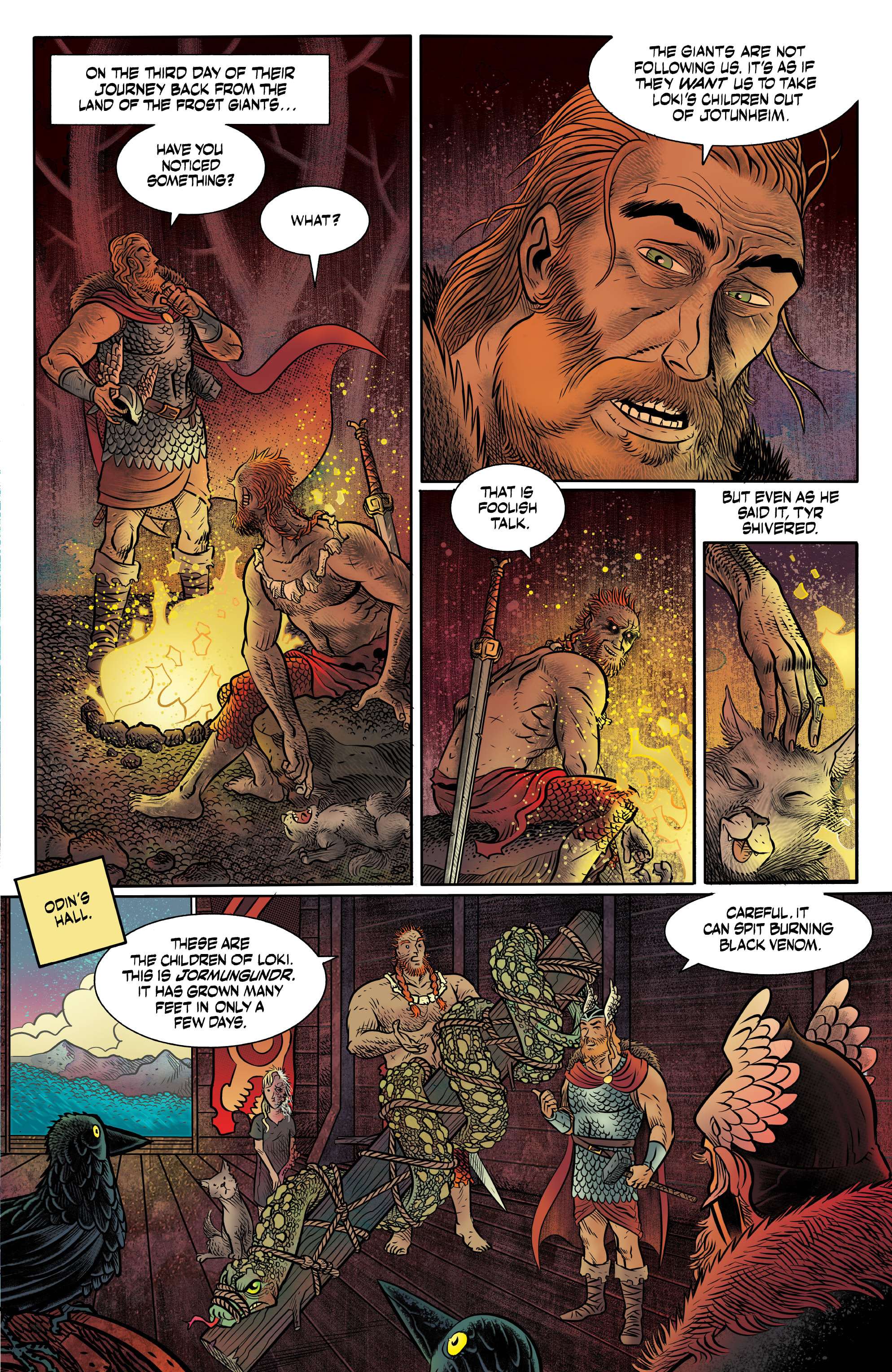 Read online Norse Mythology comic -  Issue #4 - 19