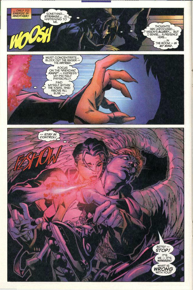 Psylocke & Archangel Crimson Dawn issue 1 - Page 11