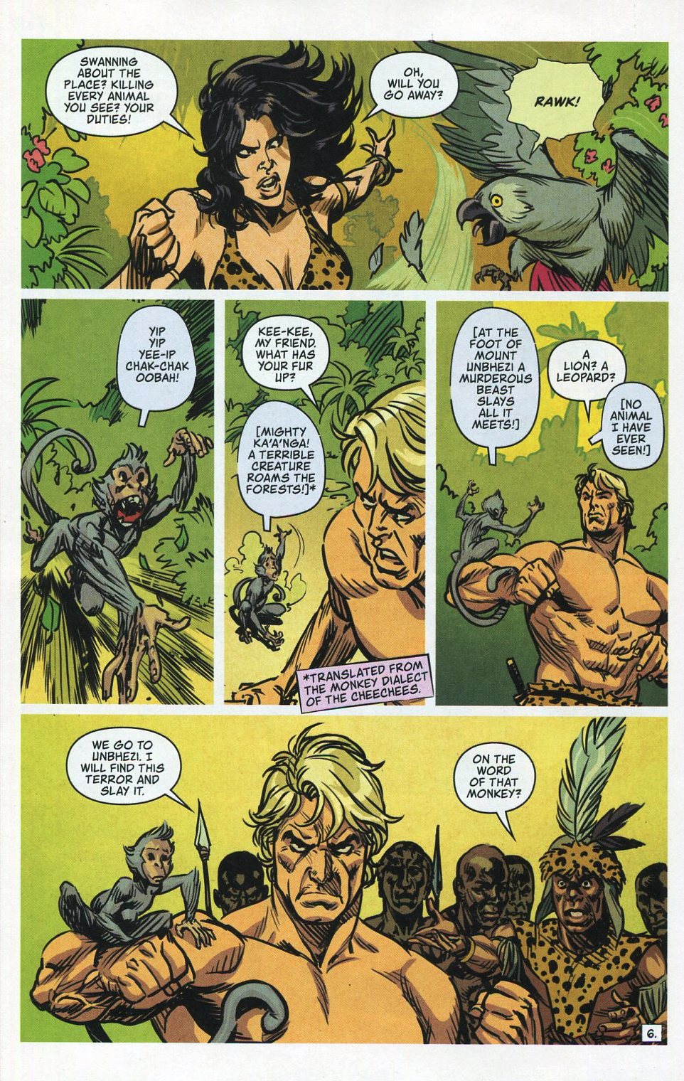 Read online Jungle Comics (2019) comic -  Issue #1 - 8