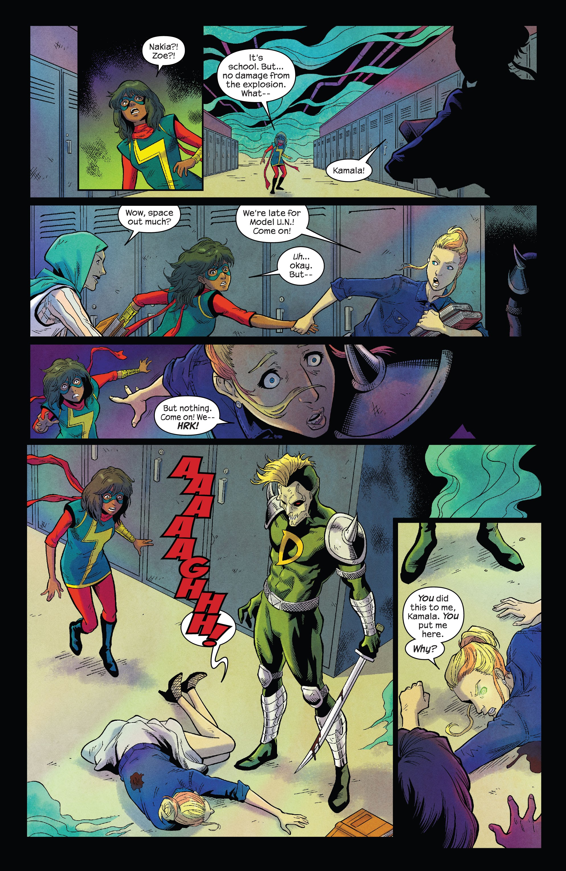 Read online Magnificent Ms. Marvel comic -  Issue #14 - 12