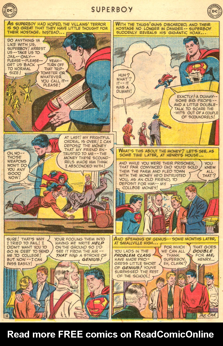 Read online Superboy (1949) comic -  Issue #15 - 26