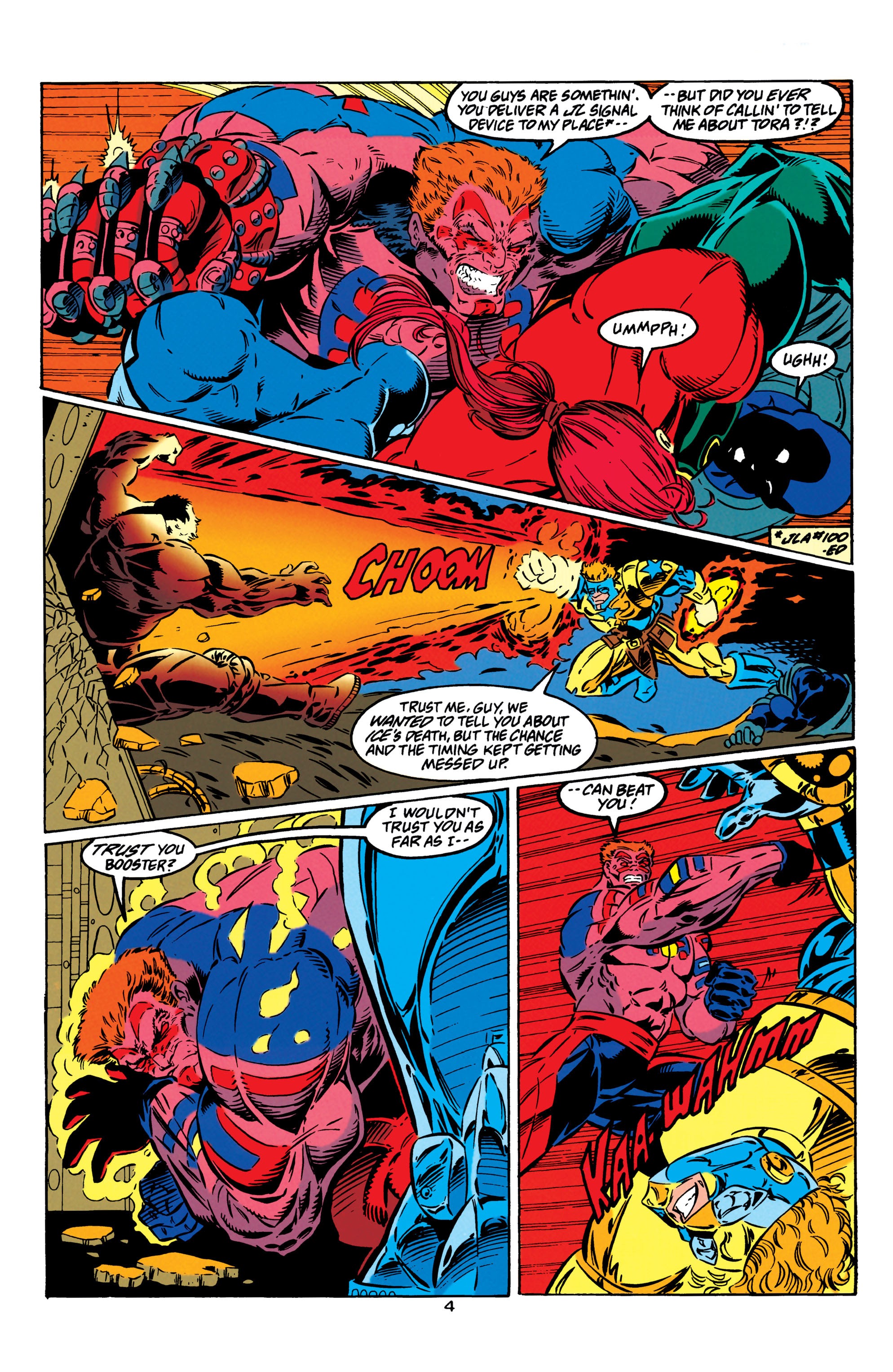 Read online Guy Gardner: Warrior comic -  Issue #32 - 4