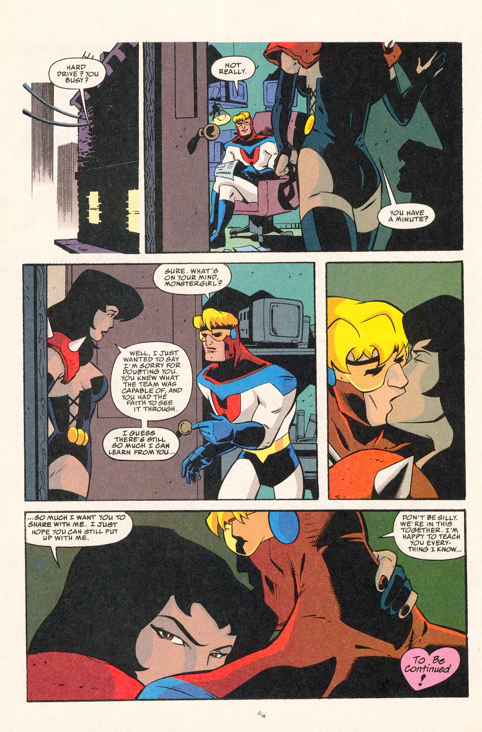 Read online Young Heroes in Love comic -  Issue #2 - 23