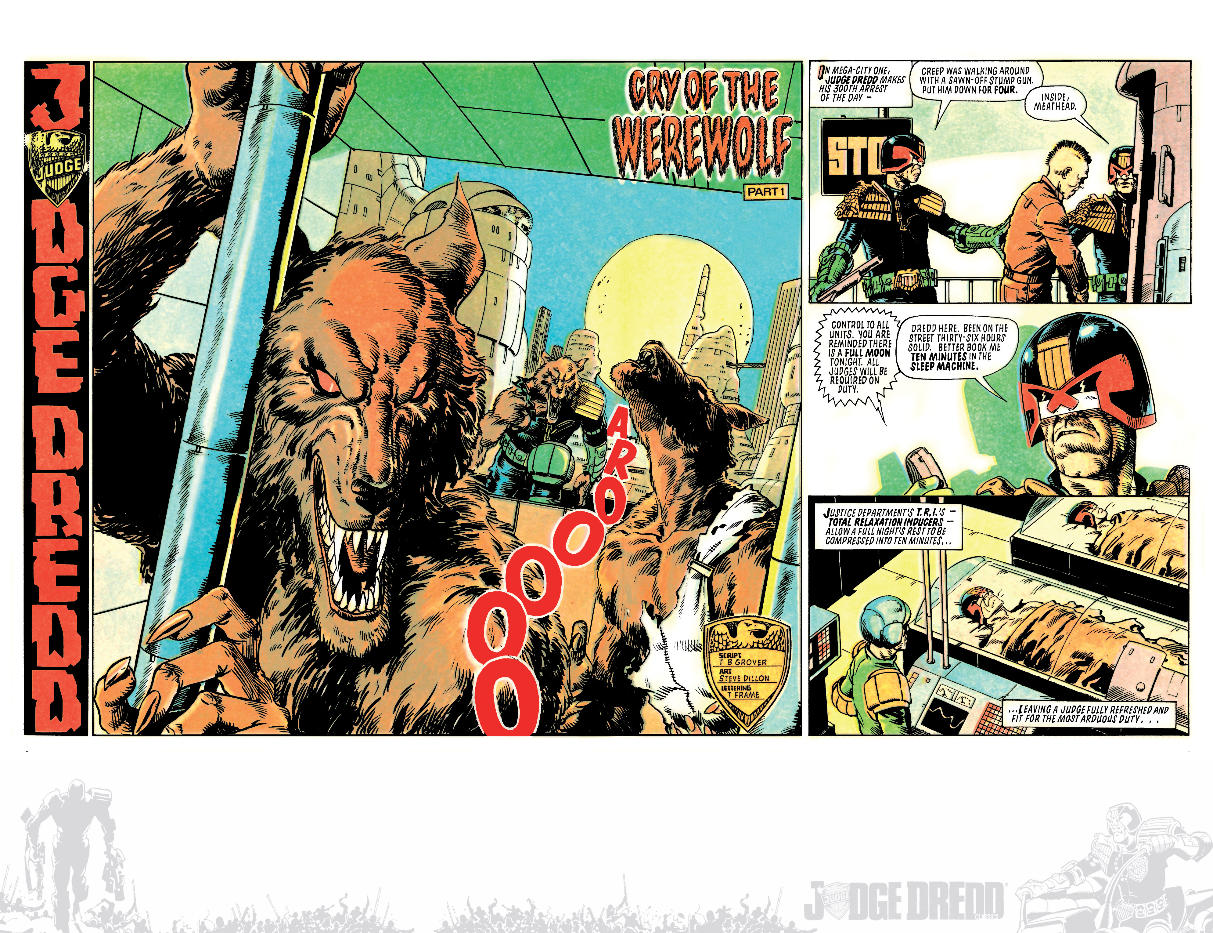Read online Judge Dredd: Cry of the Werewolf comic -  Issue # Full - 4