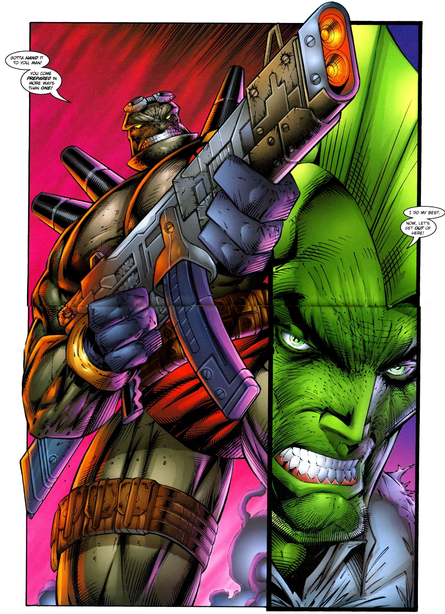 Read online Grifter/Badrock comic -  Issue #2 - 18