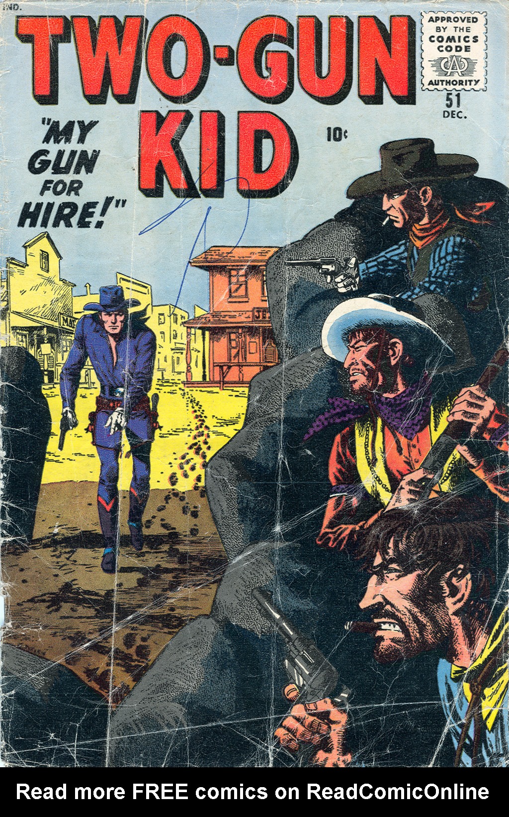 Read online Two-Gun Kid comic -  Issue #51 - 1