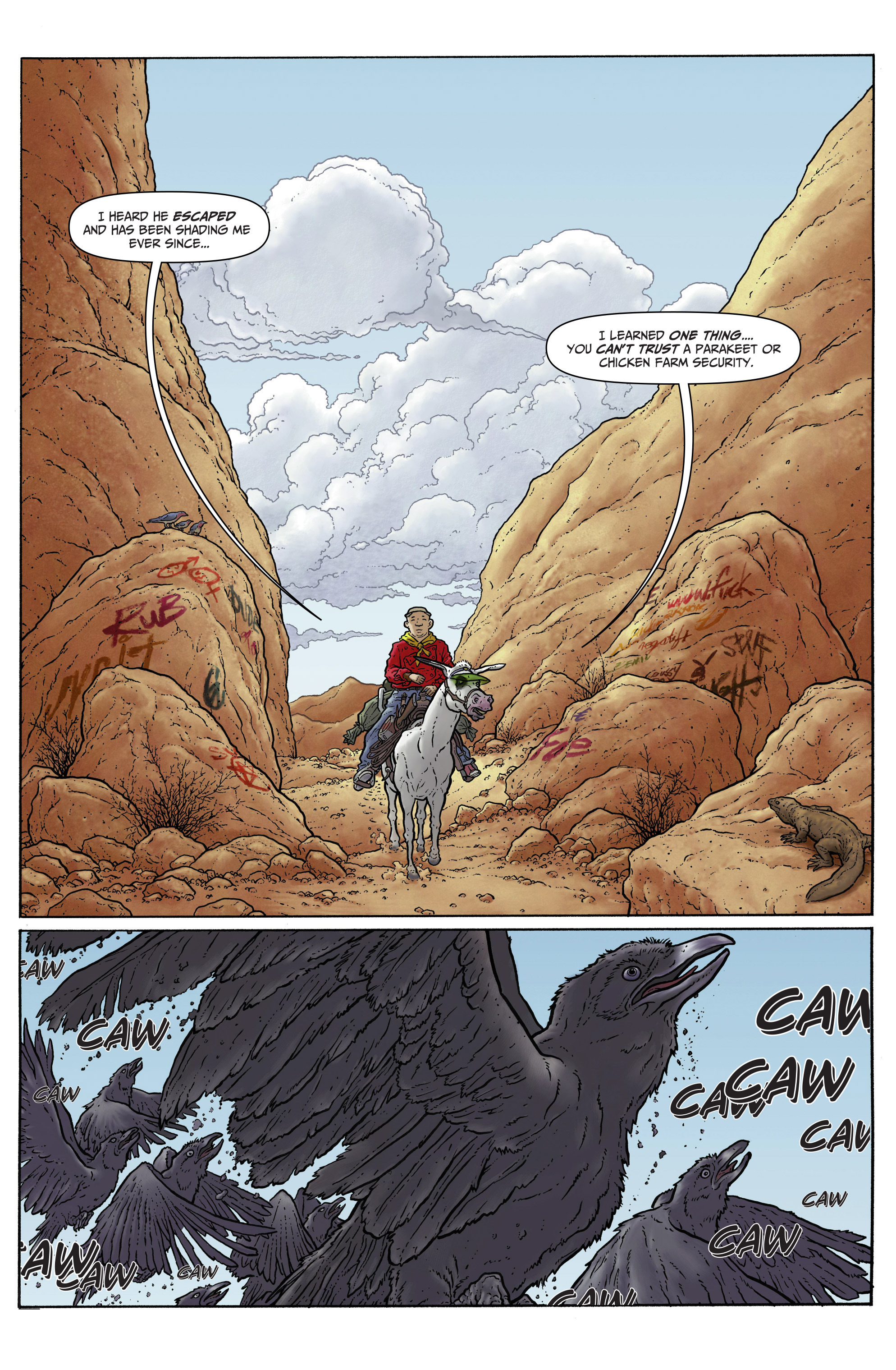 Read online Shaolin Cowboy comic -  Issue #1 - 10