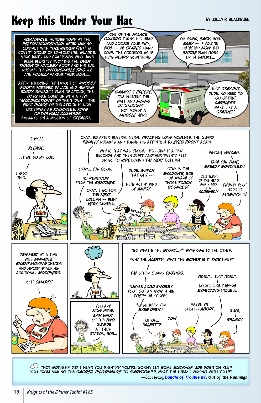 Read online Knights of the Dinner Table comic -  Issue #185 - 20