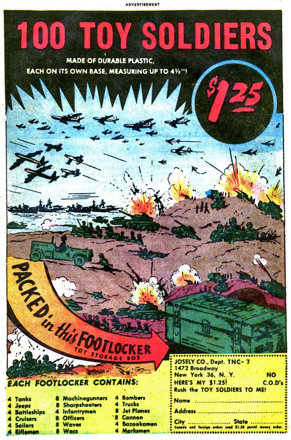 Read online Our Army at War (1952) comic -  Issue #62 - 25