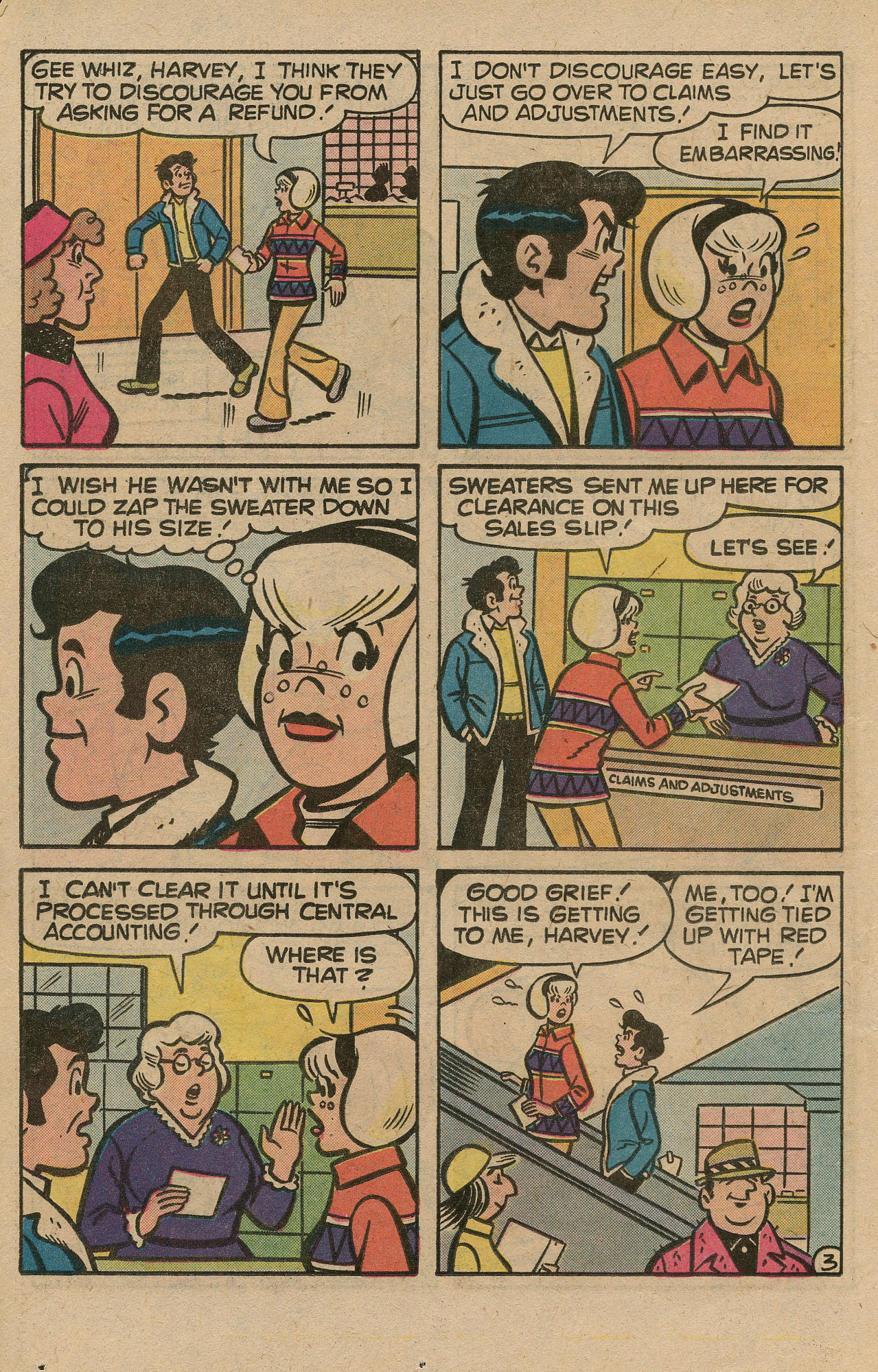 Read online Archie's TV Laugh-Out comic -  Issue #57 - 16