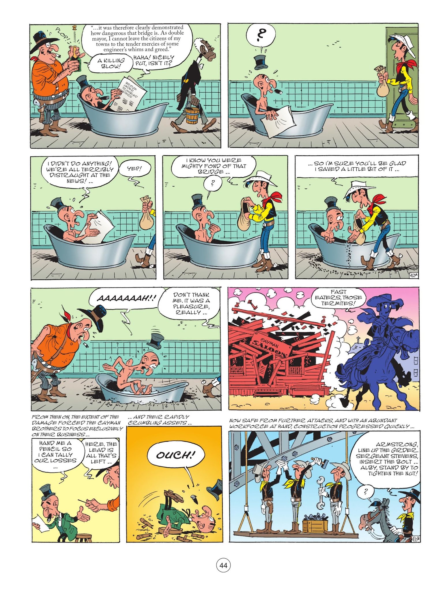 Read online A Lucky Luke Adventure comic -  Issue #68 - 45