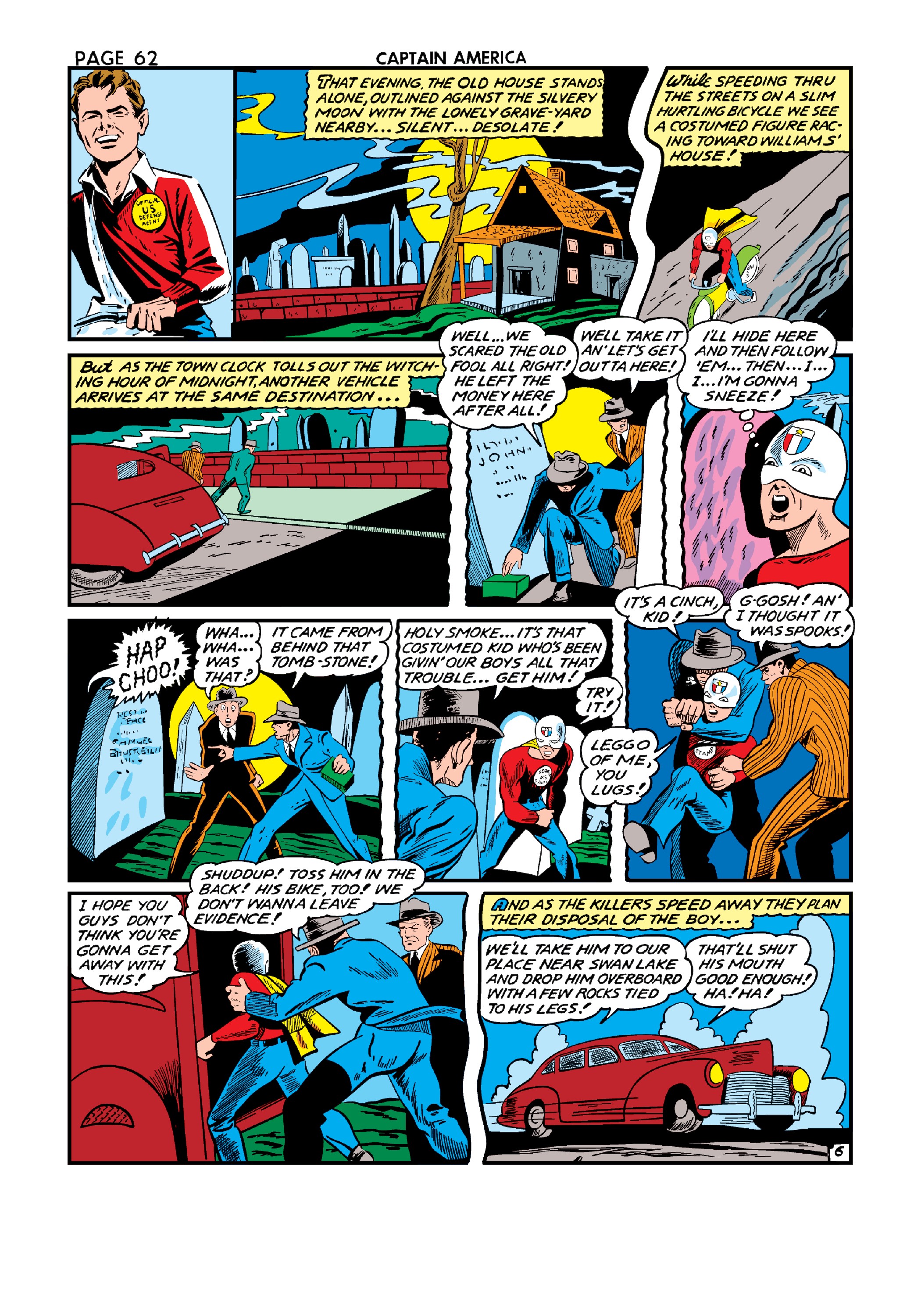 Read online Marvel Masterworks: Golden Age Captain America comic -  Issue # TPB 4 (Part 1) - 71