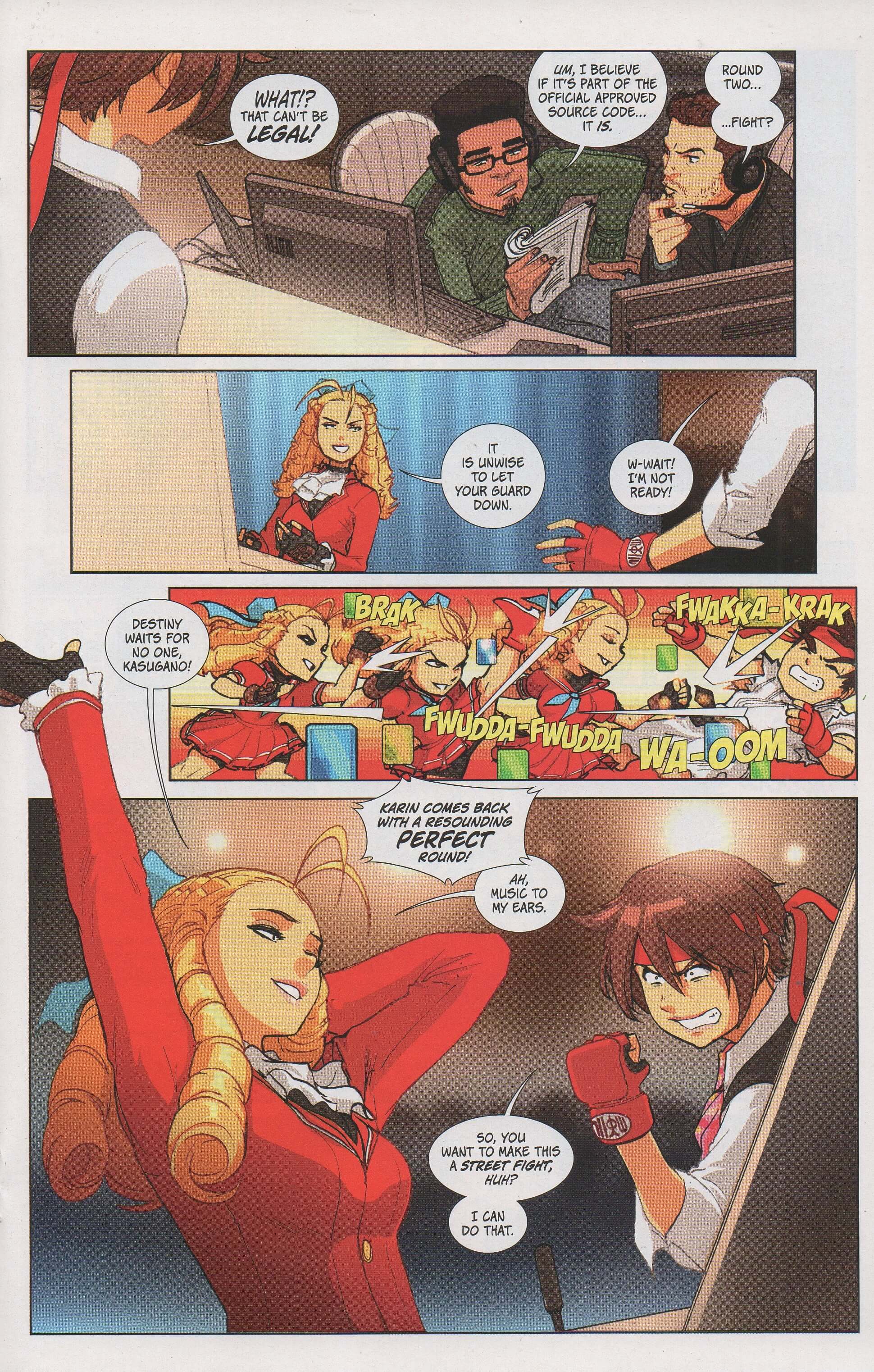 Read online Free Comic Book Day 2019 comic -  Issue # Sakura vs Karin - 15