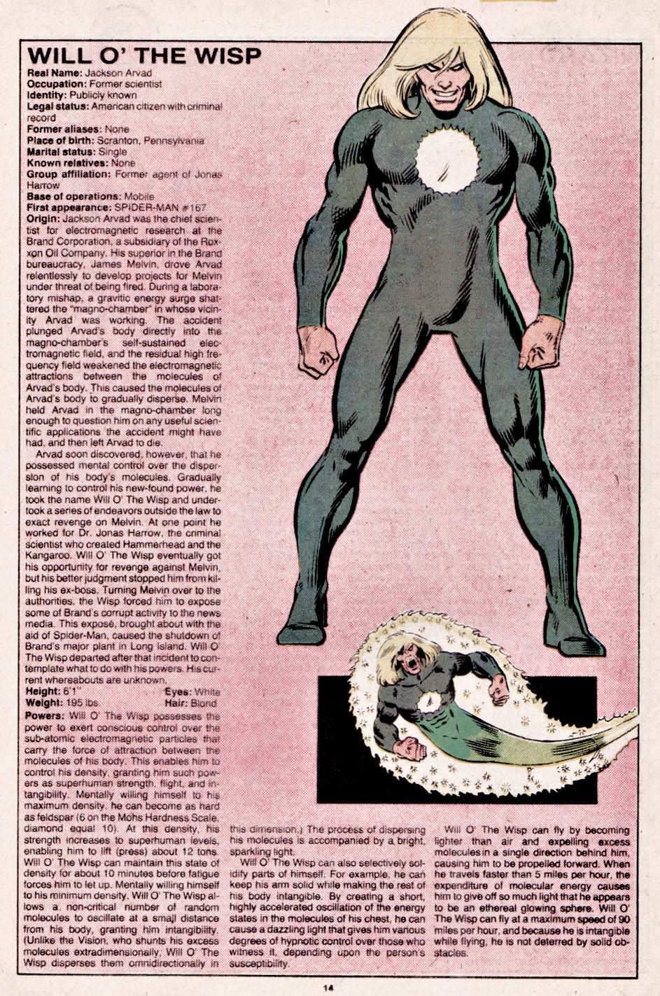 Read online The Official Handbook of the Marvel Universe comic -  Issue #12 - 15
