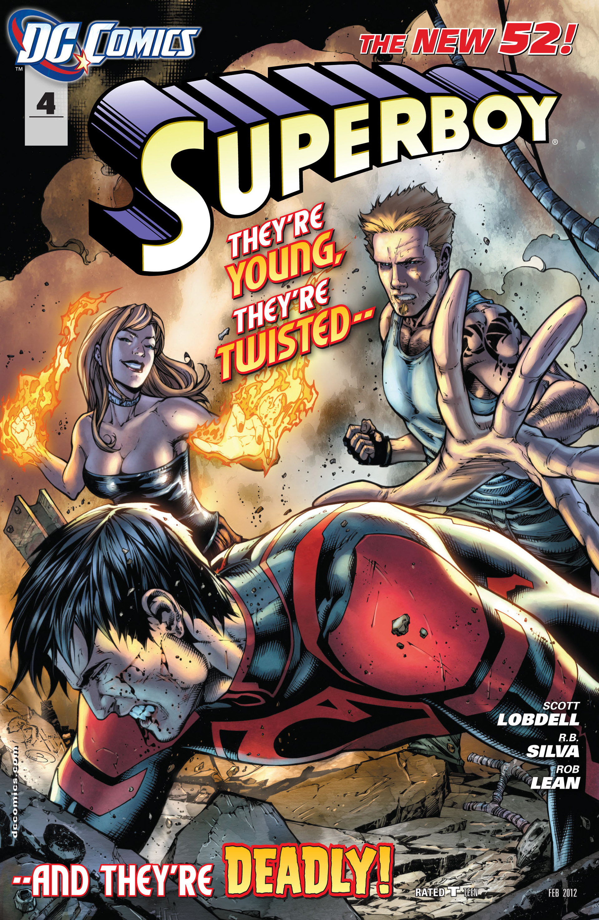 Read online Superboy [II] comic -  Issue #4 - 1