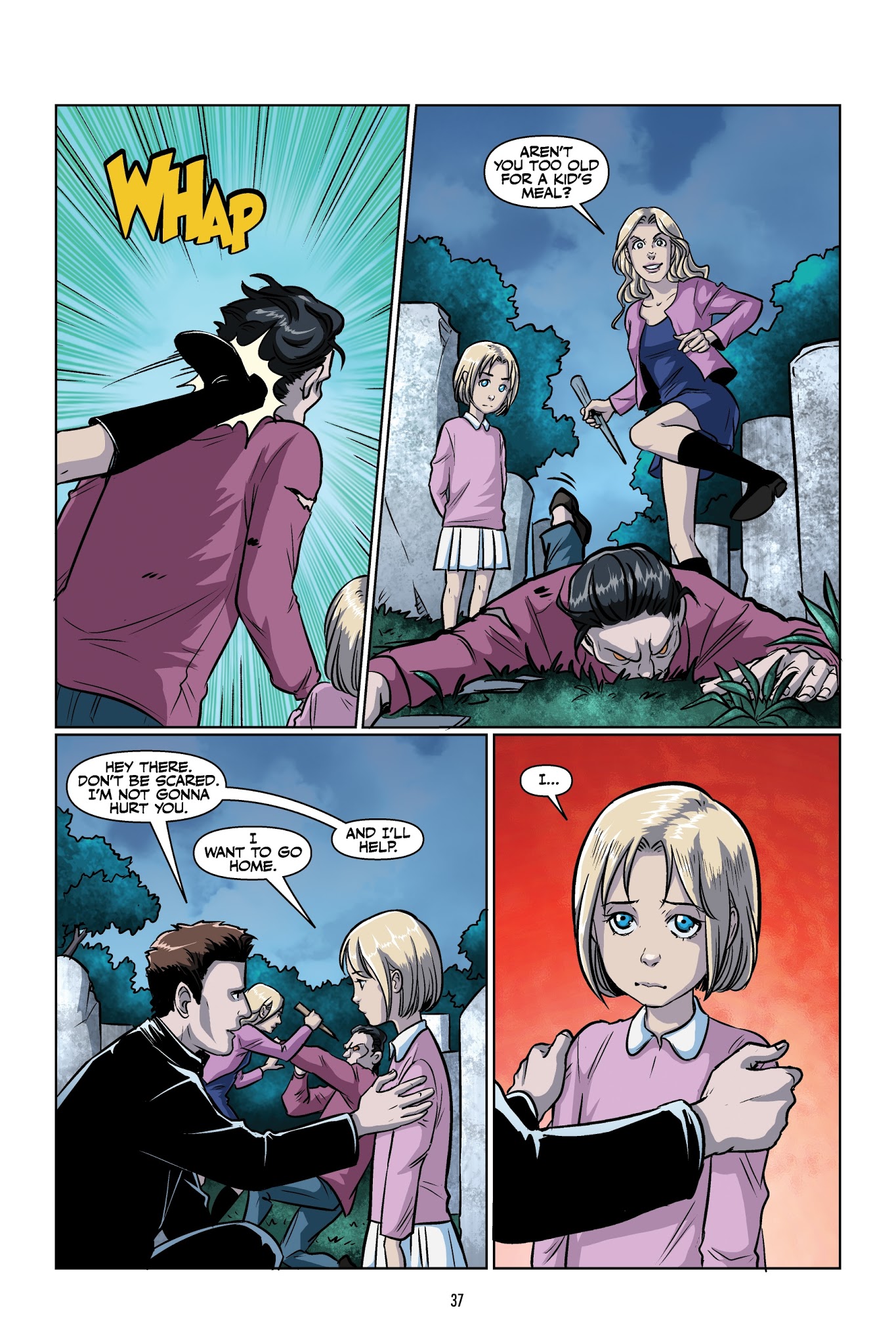 Read online Buffy: The High School Years–Parental Parasite comic -  Issue # TPB - 39