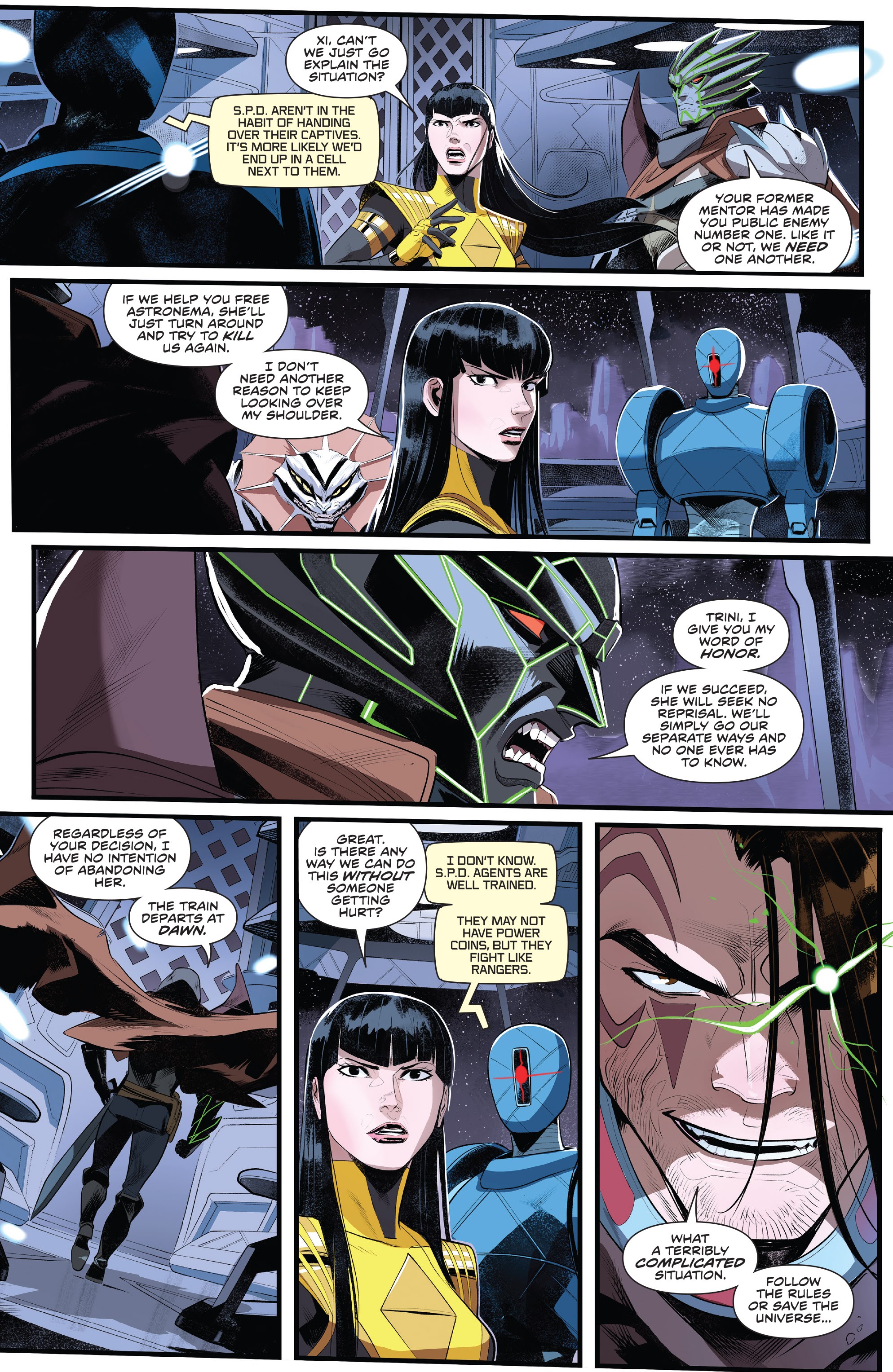 Read online Power Rangers comic -  Issue #6 - 6