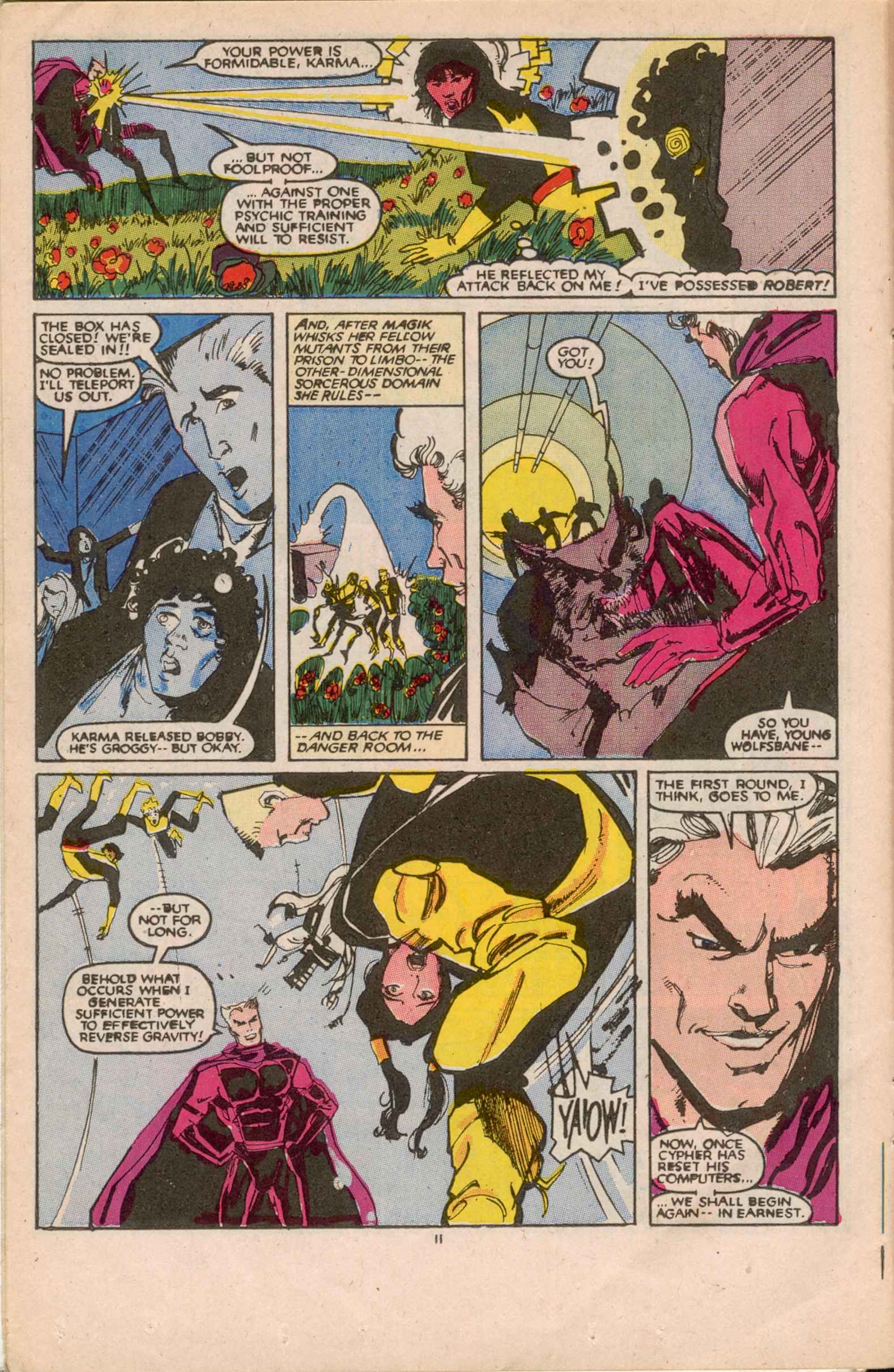 Read online The New Mutants comic -  Issue #35 - 12