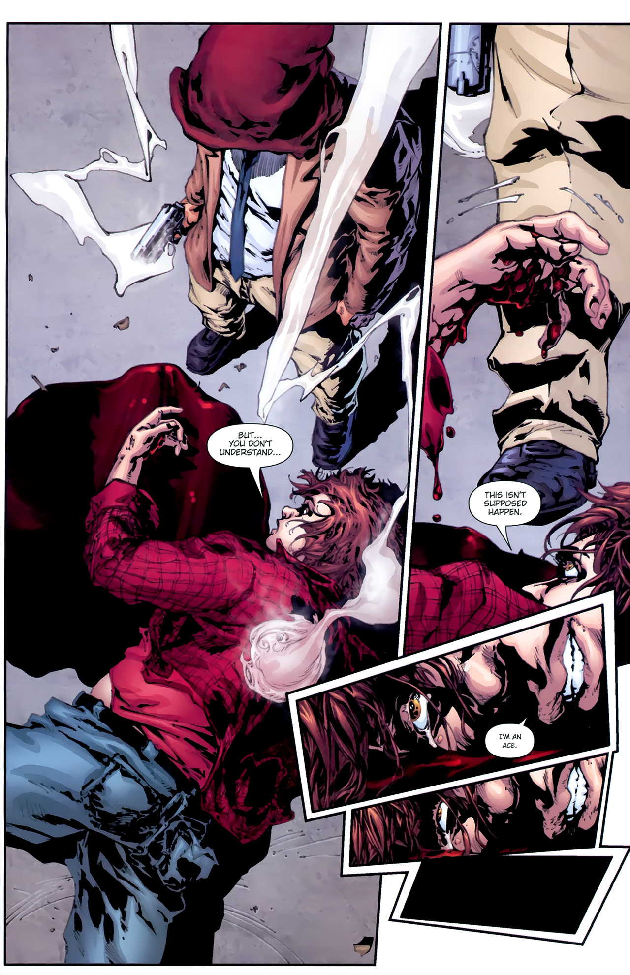 Read online George R.R. Martin's Wild Cards: The Hard Call comic -  Issue #5 - 15