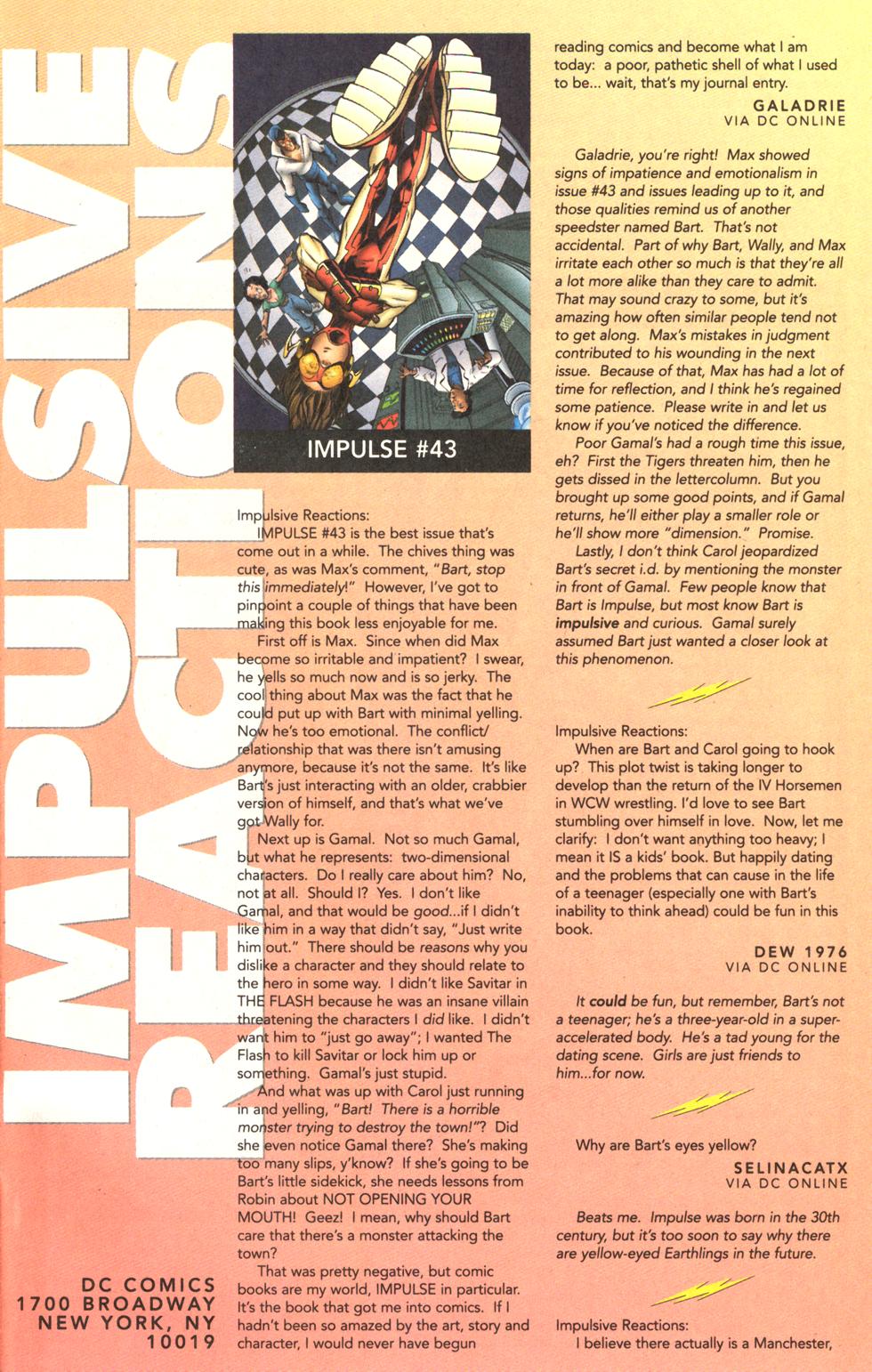 Read online Impulse (1995) comic -  Issue #47 - 25