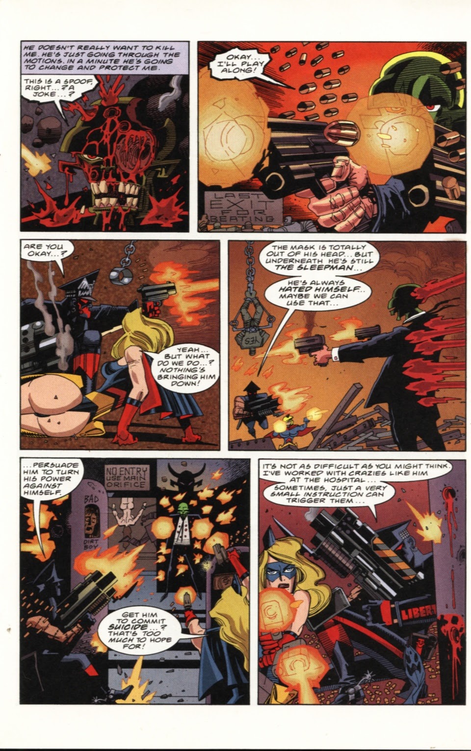 Read online The Mask/Marshal Law comic -  Issue #2 - 13