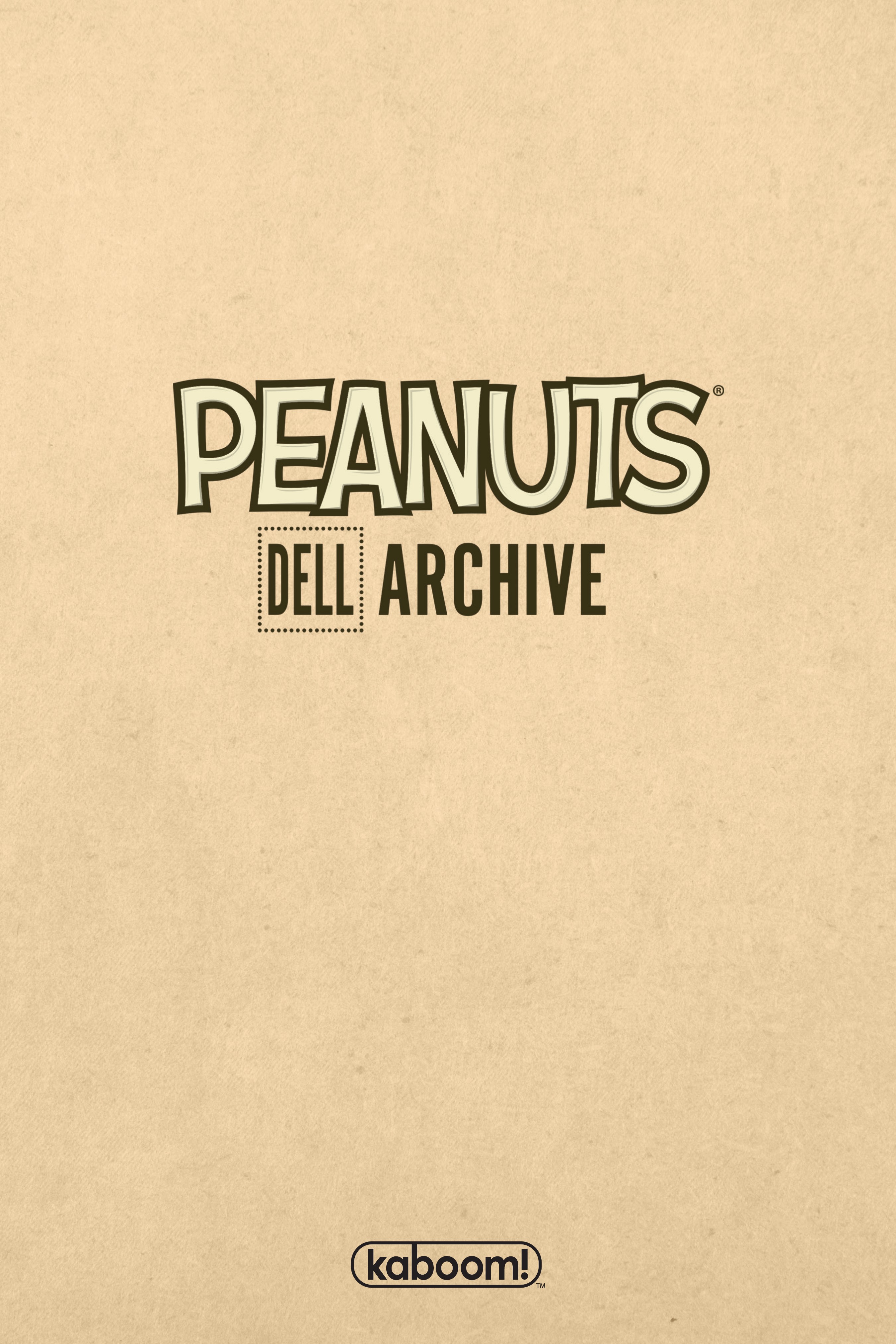 Read online Peanuts Dell Archive comic -  Issue # TPB (Part 1) - 2