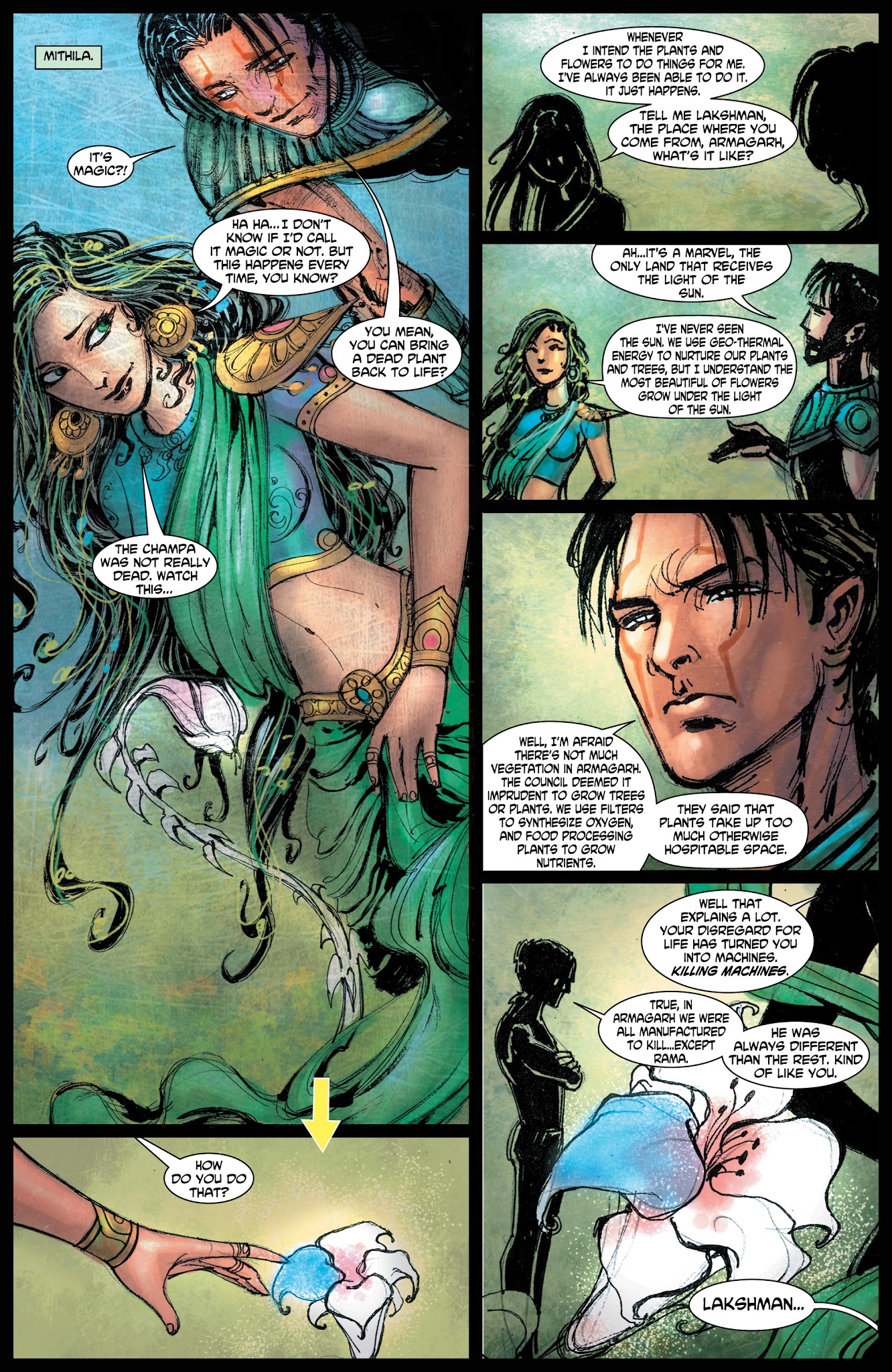 Read online Ramayan 3392 A.D. comic -  Issue #5 - 12