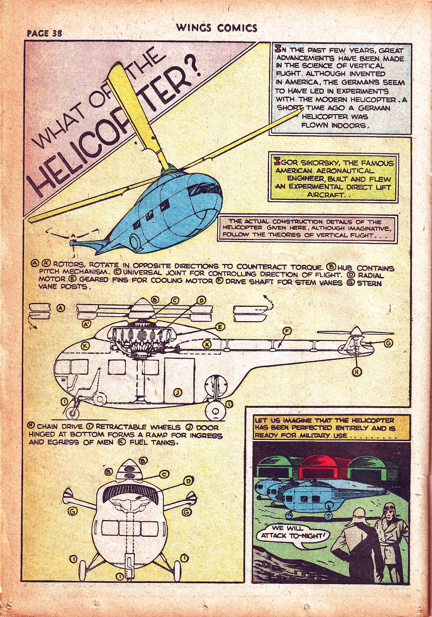 Read online Wings Comics comic -  Issue #3 - 40