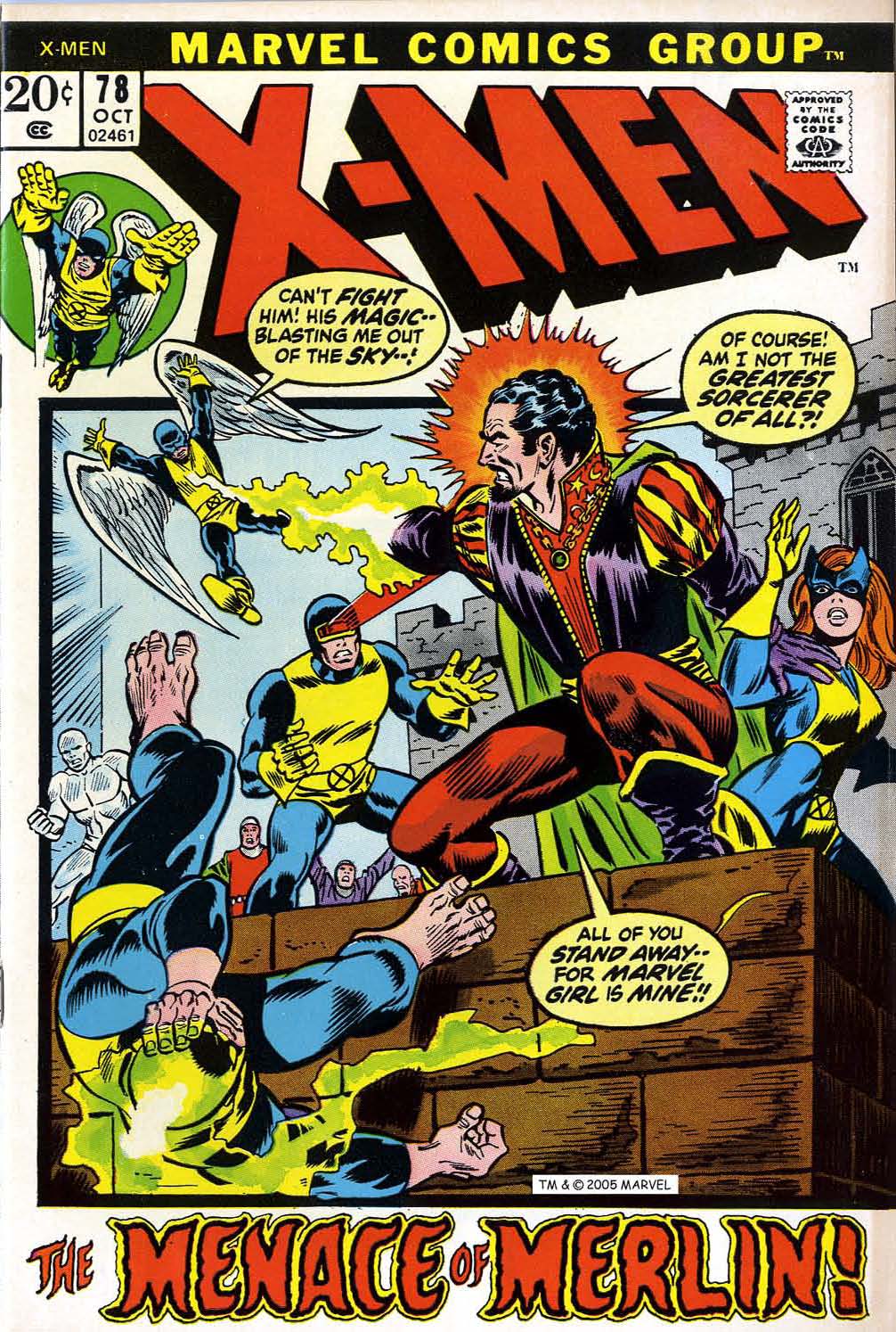Read online Uncanny X-Men (1963) comic -  Issue #78 - 1