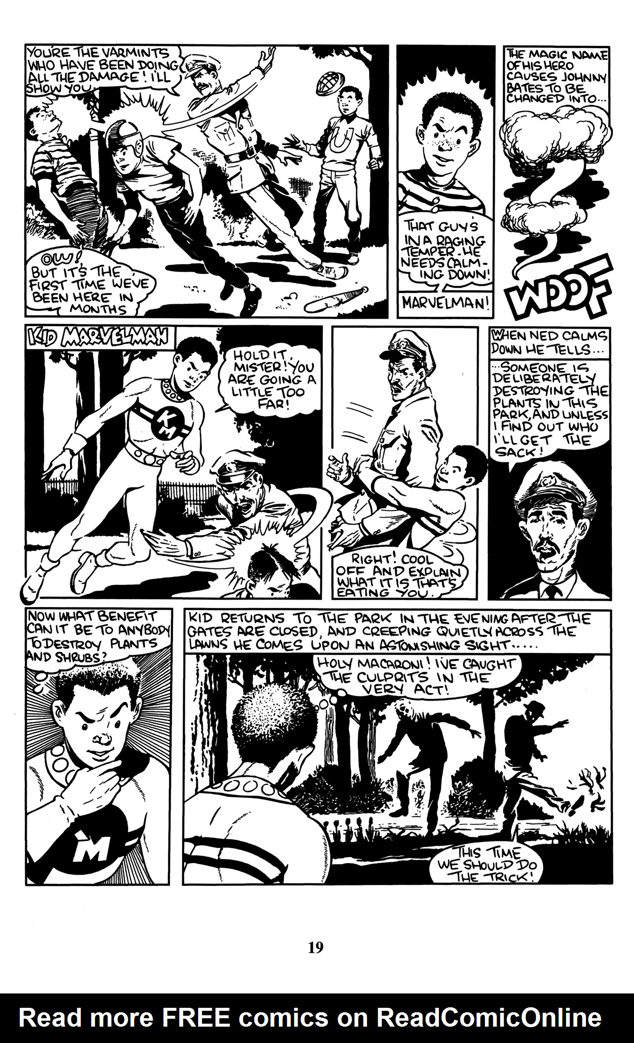 Read online Marvelman Family's Finest comic -  Issue #3 - 22