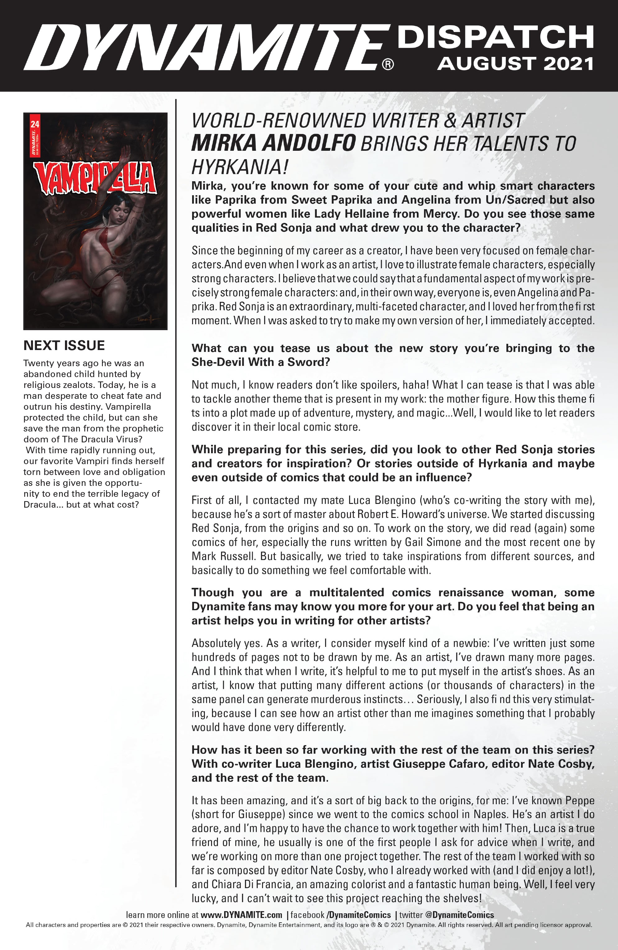 Read online Vampirella (2019) comic -  Issue #23 - 27