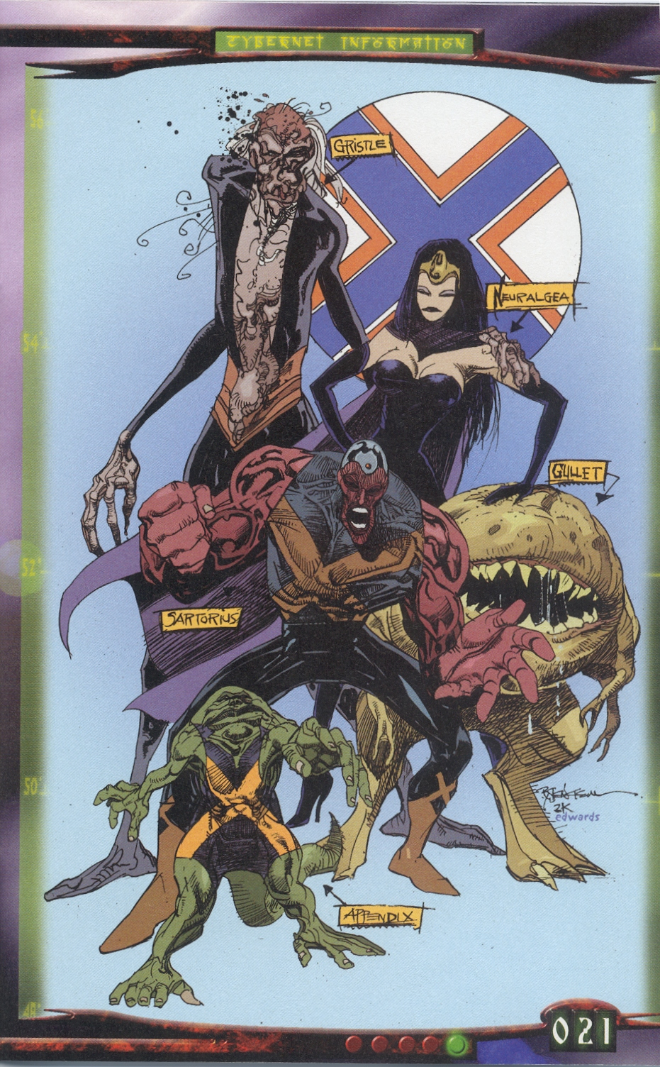 Read online X-Men: Millennial Visions comic -  Issue #1 - 21
