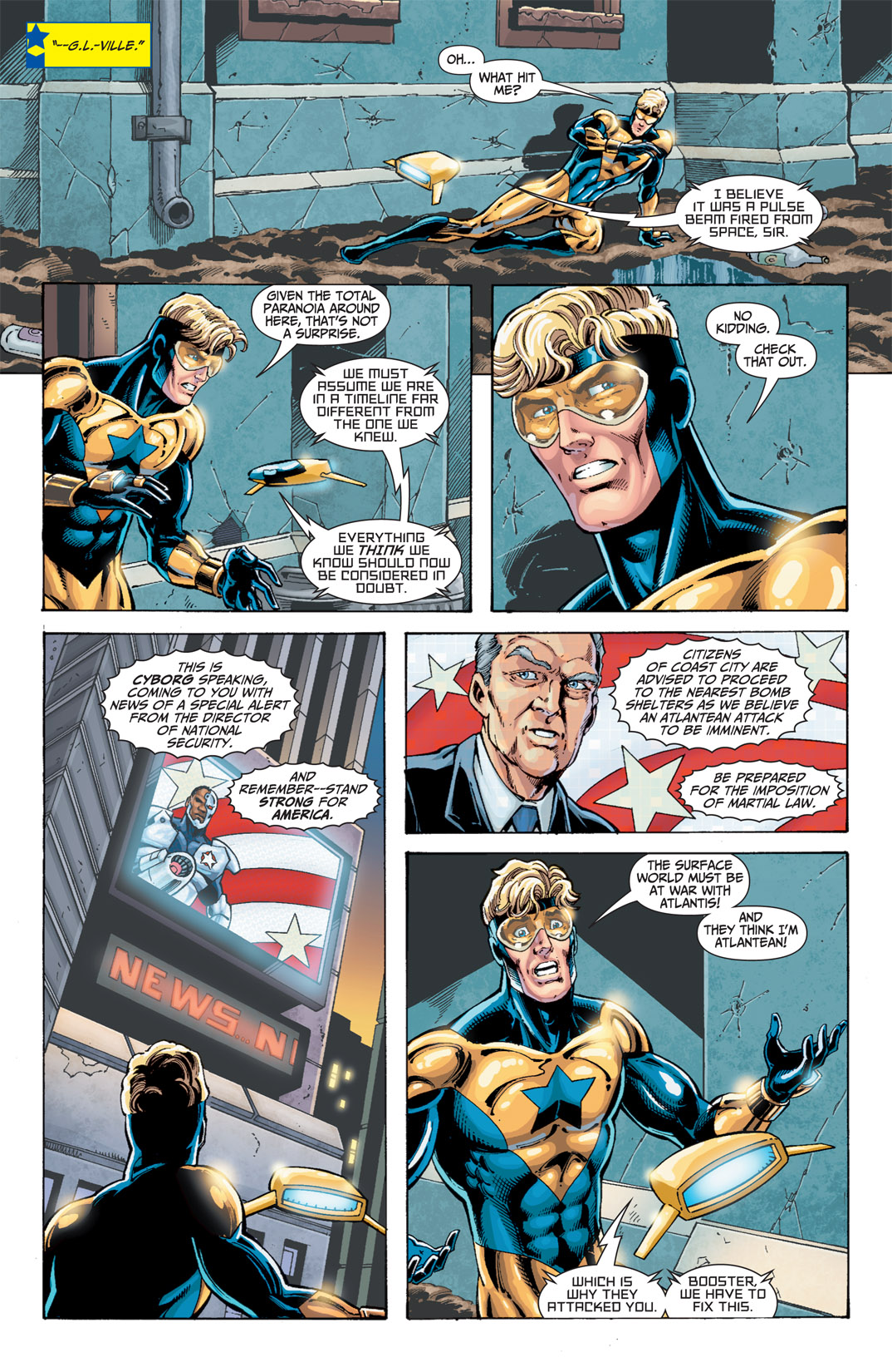 Read online Booster Gold (2007) comic -  Issue #44 - 16
