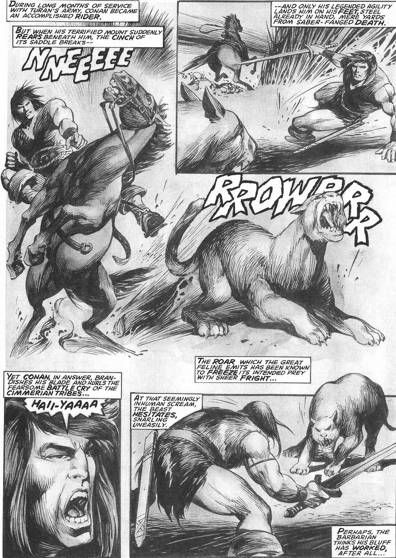 Read online The Savage Sword Of Conan comic -  Issue #207 - 13