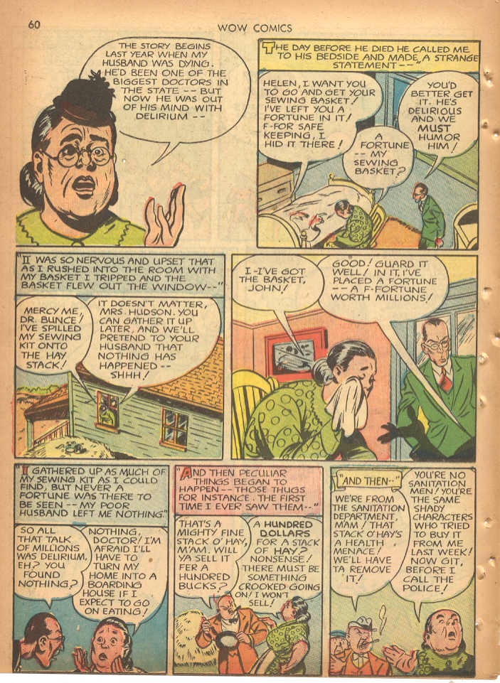 Read online Wow Comics comic -  Issue #13 - 61