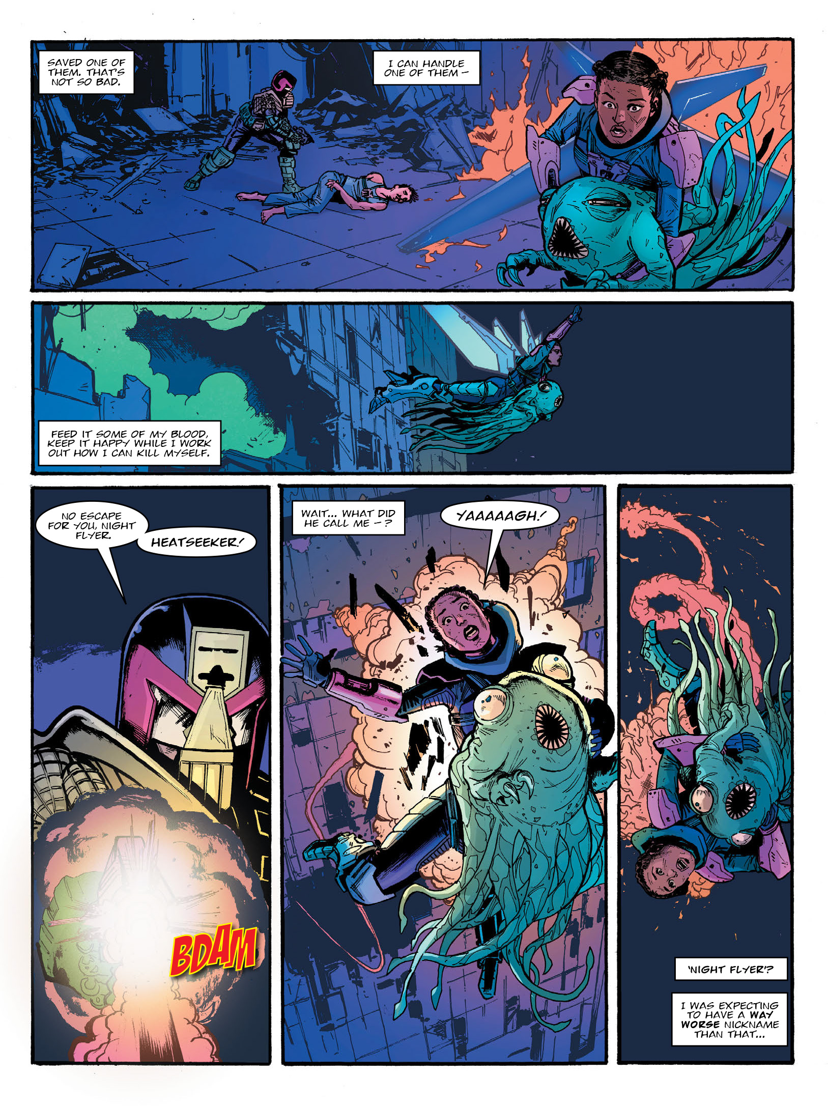 Read online Judge Dredd Megazine (Vol. 5) comic -  Issue #428 - 13