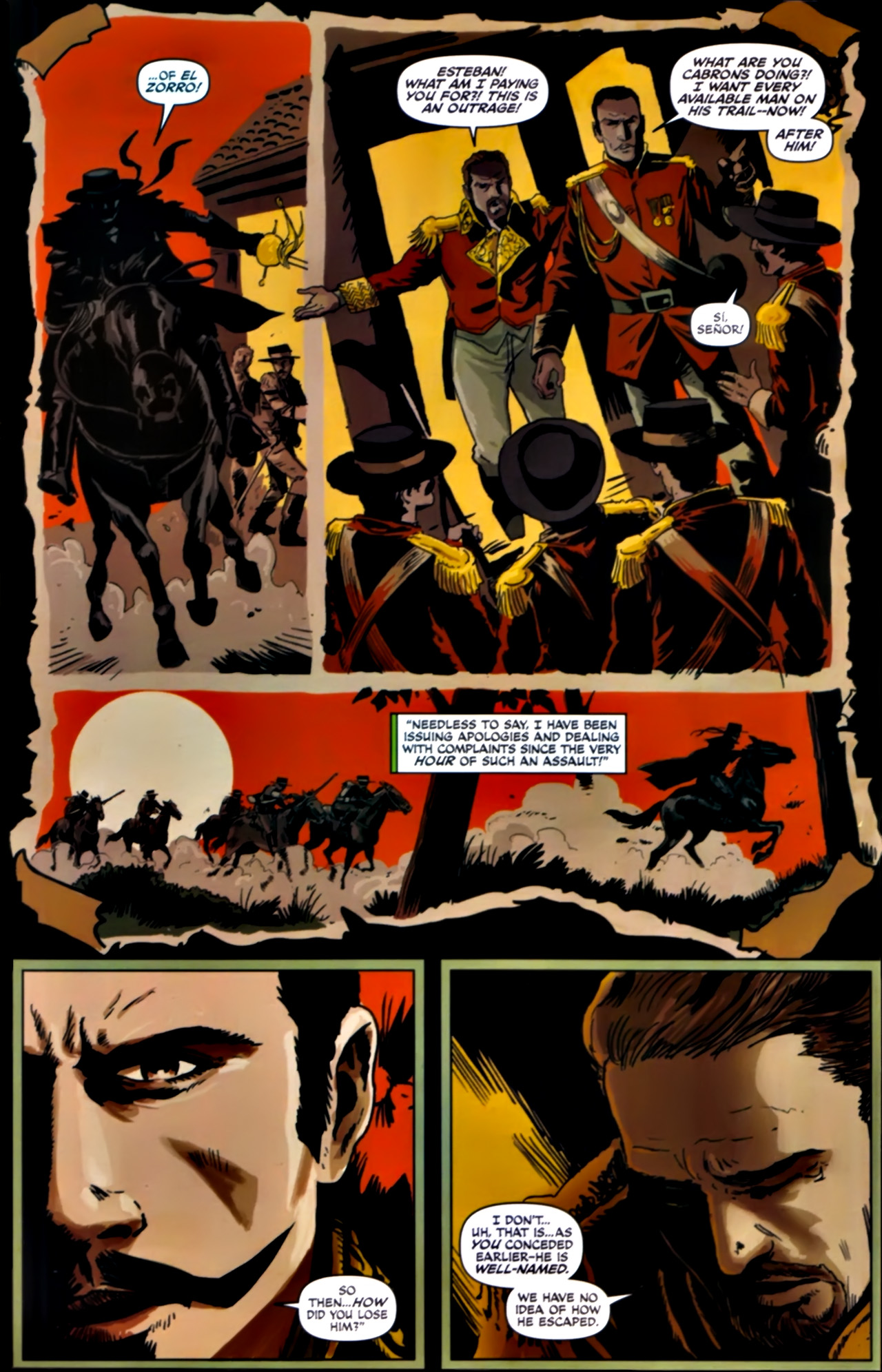 Read online Zorro (2008) comic -  Issue #19 - 18